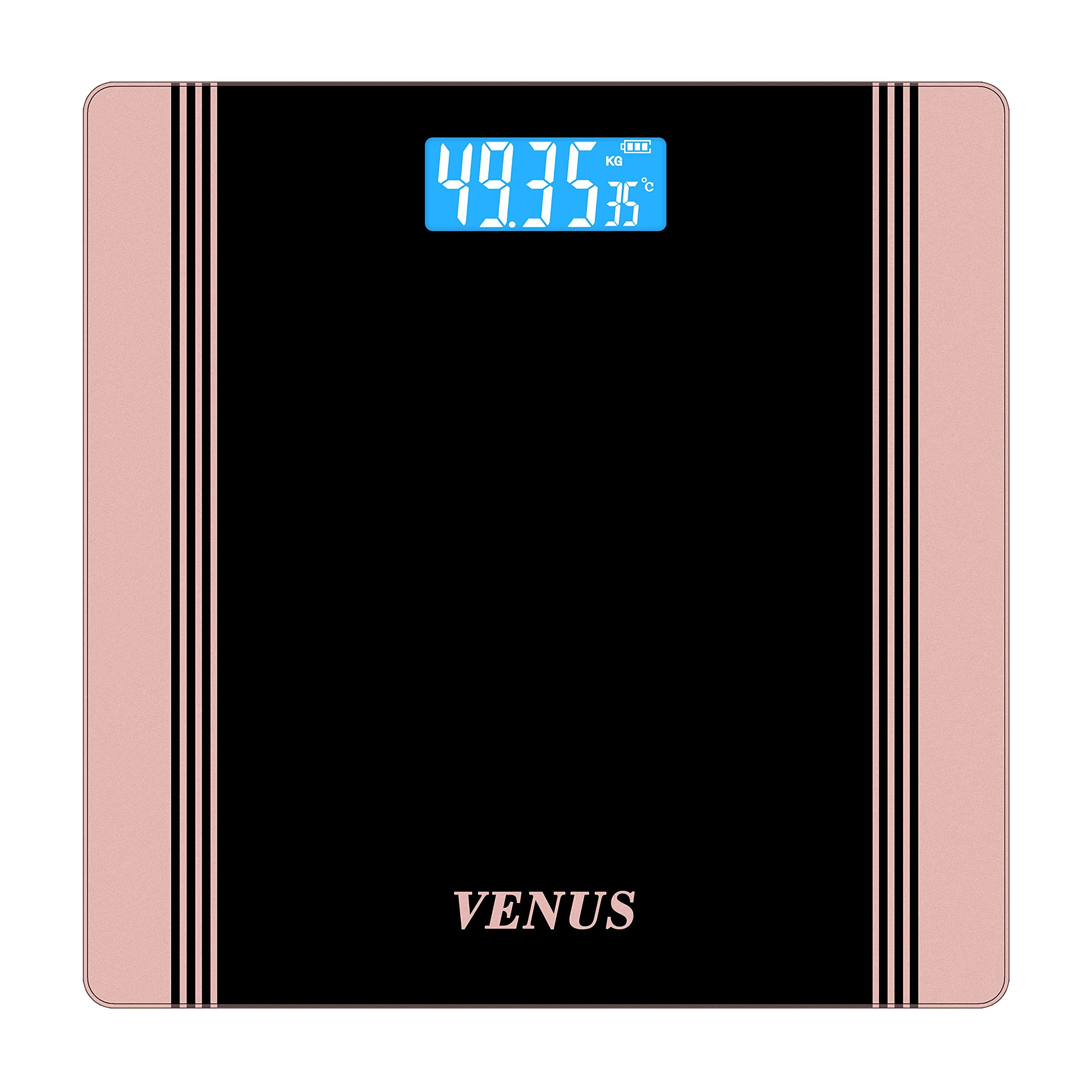Venus Electronic Digital Personal Bathroom Health Body Weight Machine For Body Weight,weighing scale Battery Included (Black Grey) (B08ZYT48LX) Amazon Price History, Amazon Price Tracker