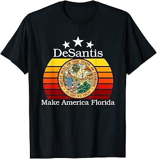 Ron DeSantis Make America Florida Vintage Funny T-Shirt