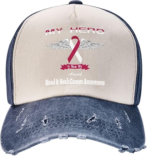 Miniatura 3 de Retro Dad Hats Baseball Cap Cowboy Cap Cotton for Men & Women Washed Denim Hat Adult Curved Brim Hat Adjustable Trucker Hat