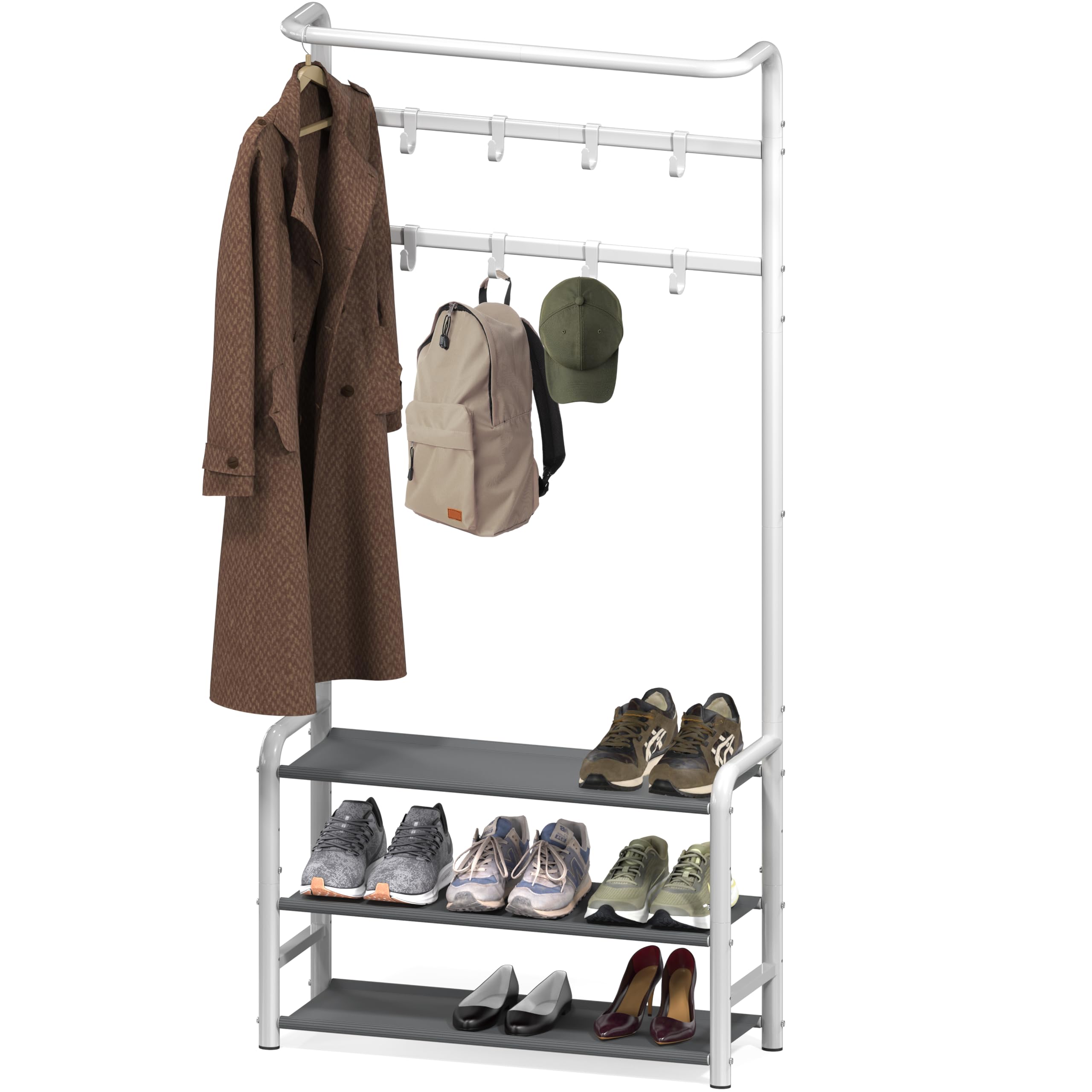 Simple Houseware Space-Saving Coat Rack
