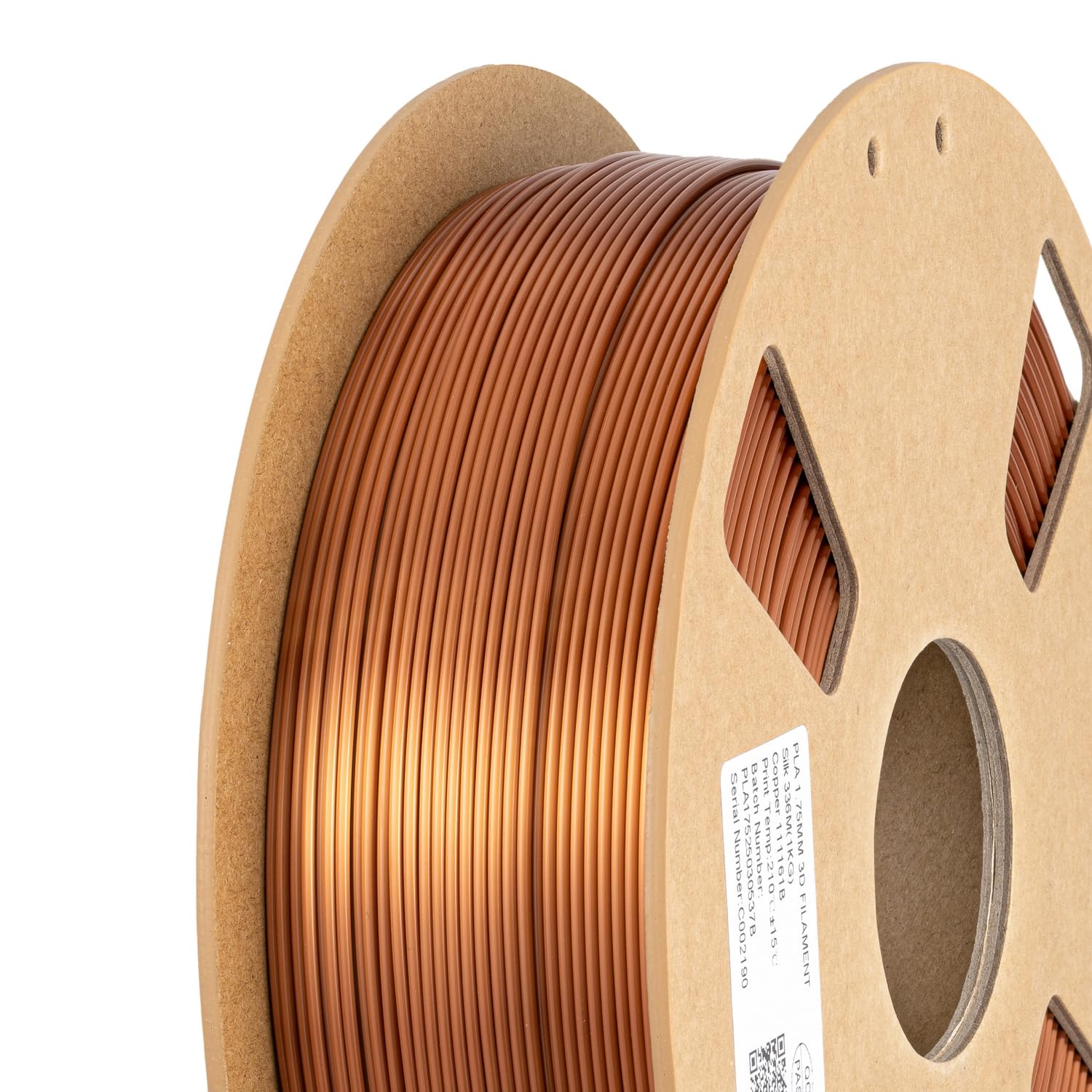 PLA-Filament für 3D-Drucker, Seide, Kupfer, PLA-Filament, 1,75 mm, 1 kg, 3D-Druck, metallisches Kupfer, PLA-Materialien