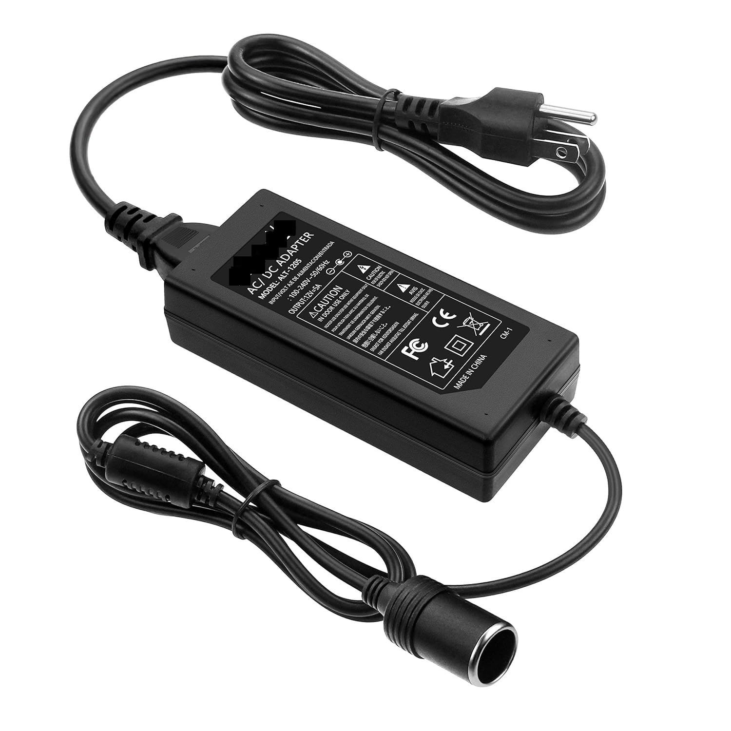 Suptikes AC to DC Converter 12V 5A 60W Power Adapter – 110V/220V to 12V Car Cigarette Lighter Socket Converter for Vacuum Cleaner, Fan, Air Purifier, MP3 Players & Car Devices-image-16