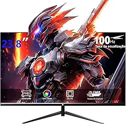 GRASEP Monitor 23.8" Full HD 100Hz - Monitor Gamer com AMD FreeSync, 1ms de Tempo de Resposta e Tecnologia Eye Care