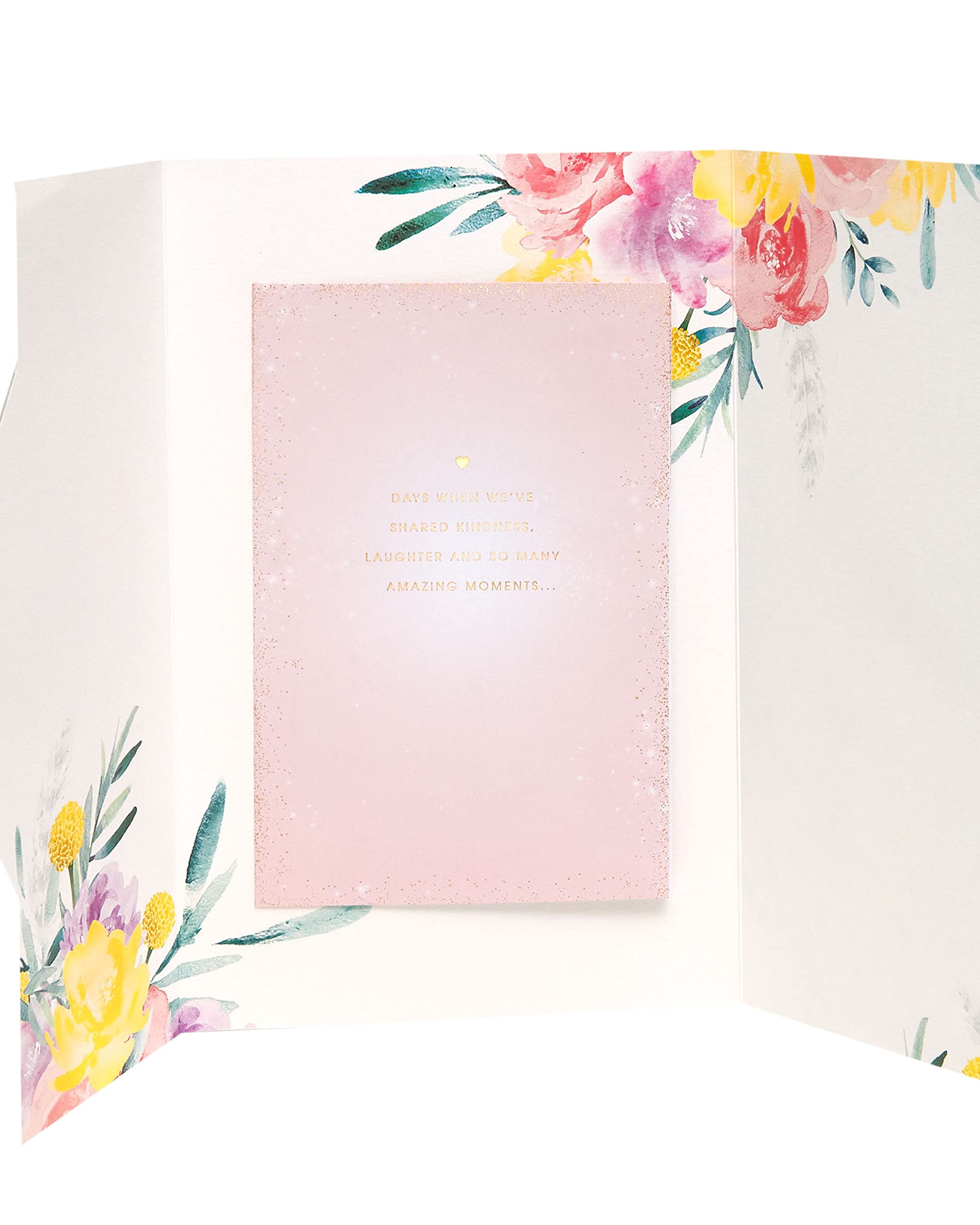 UK Greetings Mother's Day Card With Envelope - Beautiful Floral Design, Multi, 178x273mm - Image 2