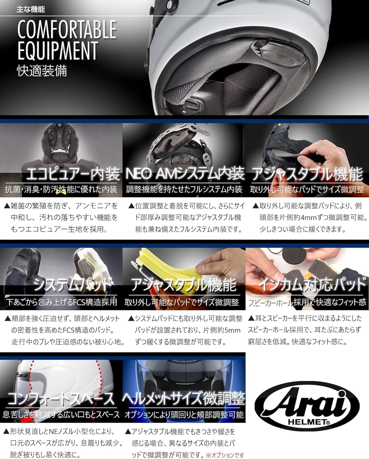 Amazon | アライ(Arai) バイクヘルメット フルフェイス RAPIDE NEO 