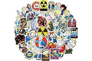 50Pcs Fallout X Arizona Stickers: Decorate with Iconic Wasteland Style