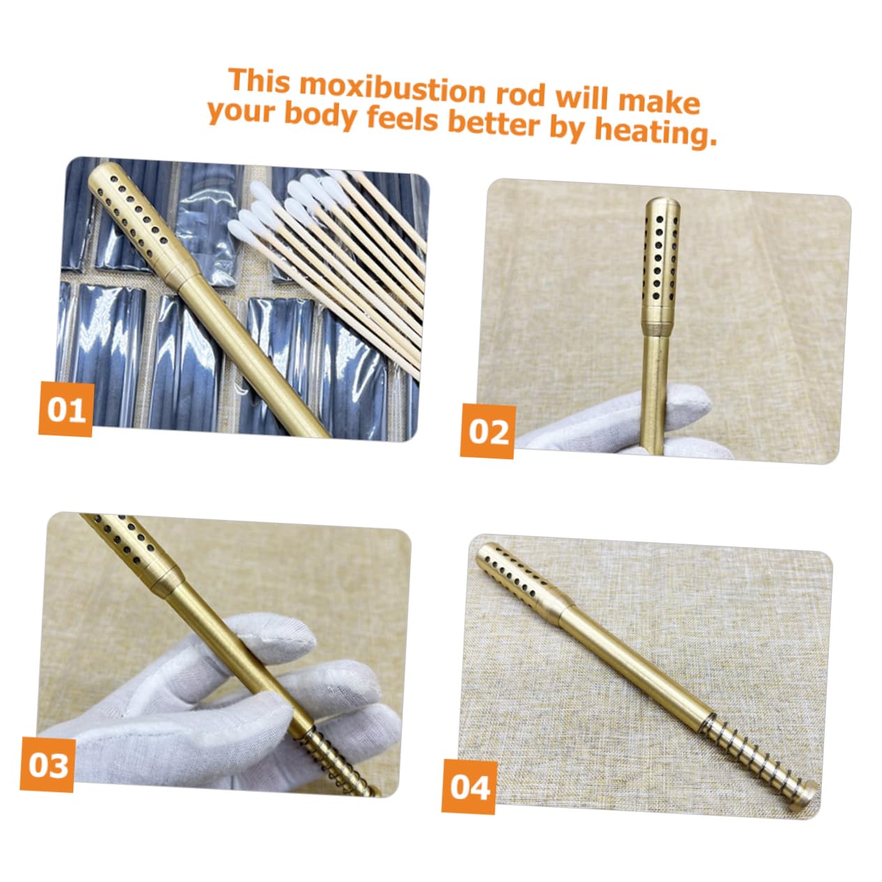 FOMIYES Ergonomic Design Holder Multi-Functional Body Massager for Health Care