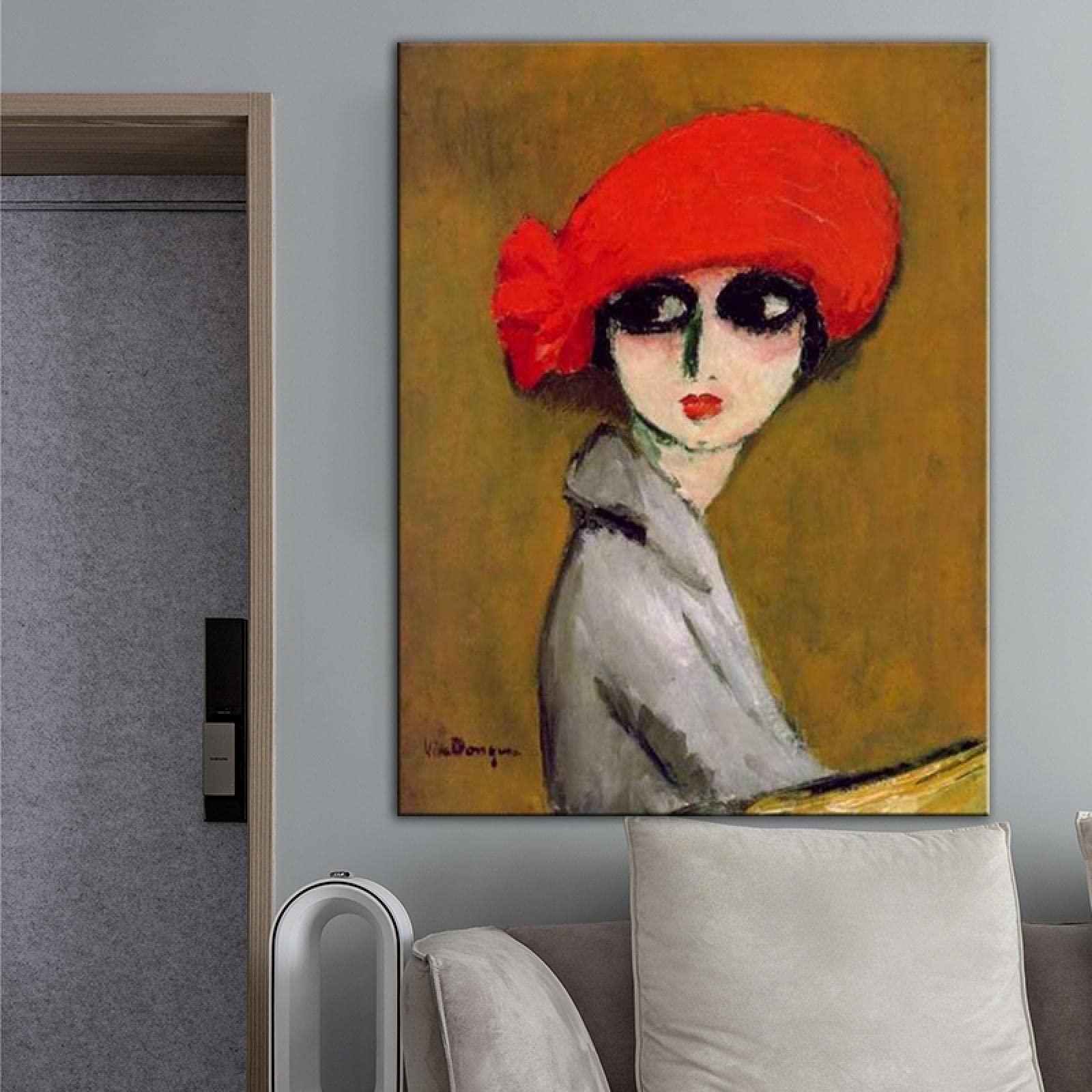 Yangld Modern Posters And Prints The Corn Print Canvas Painting Kees Van Dongen Fauvism Art Wall Art Home Decoration 23.6”X 31.4”(60X80cm) Frameless
