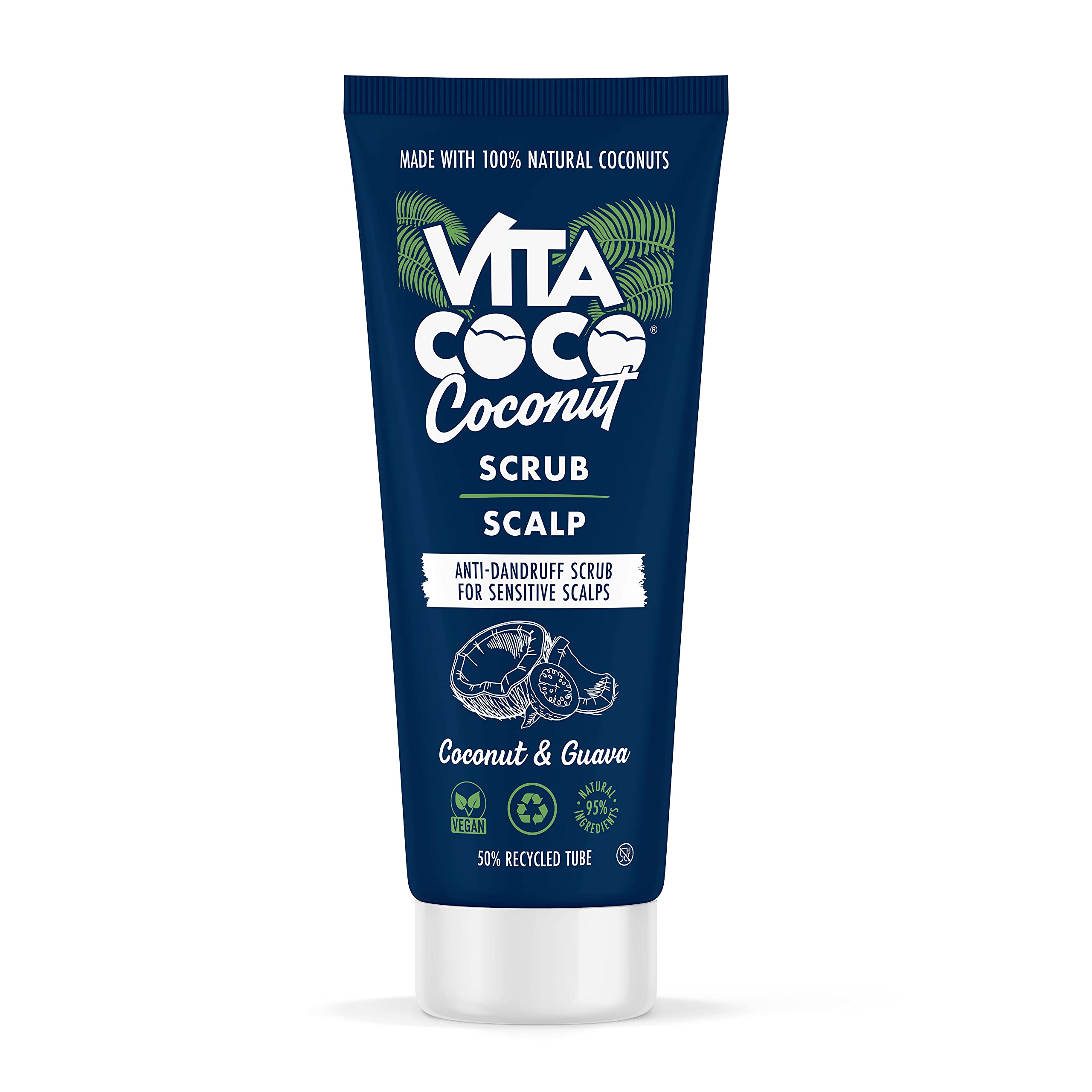 Vita Coco AntiDandruff Scalp Scrub with Coconut & Guava (250ml) • For