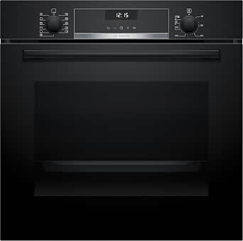 Four Encastrable Bosch Série 6 HBG557EB3F - Noir - 71L, 7 Modes Cuisson, EcoClean - Classe A+