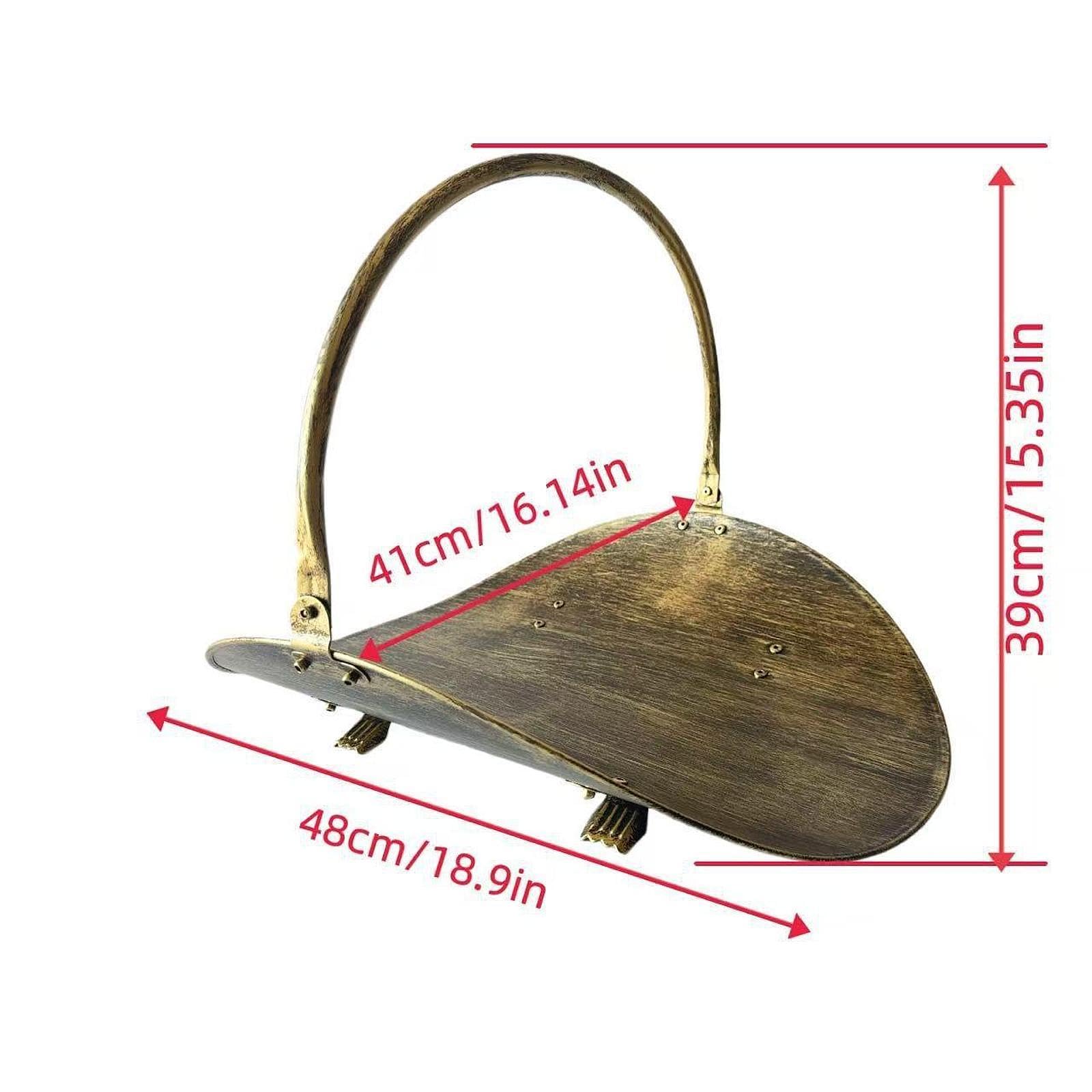 Sharplace Contenedor para Leña para Chimenea, Resistente Y Portátil.