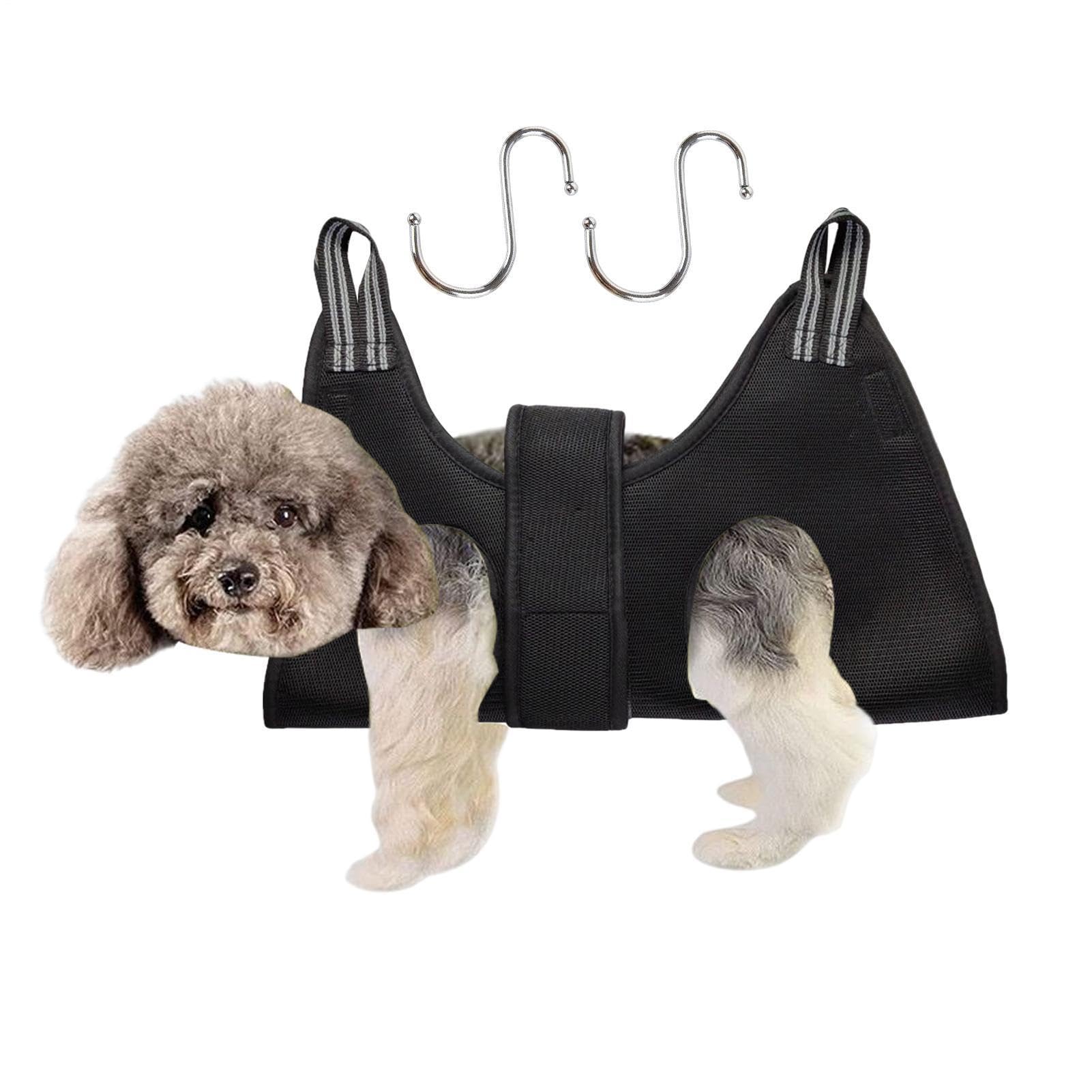 Soporte para gatos para aseo y limpieza de perros con arnés