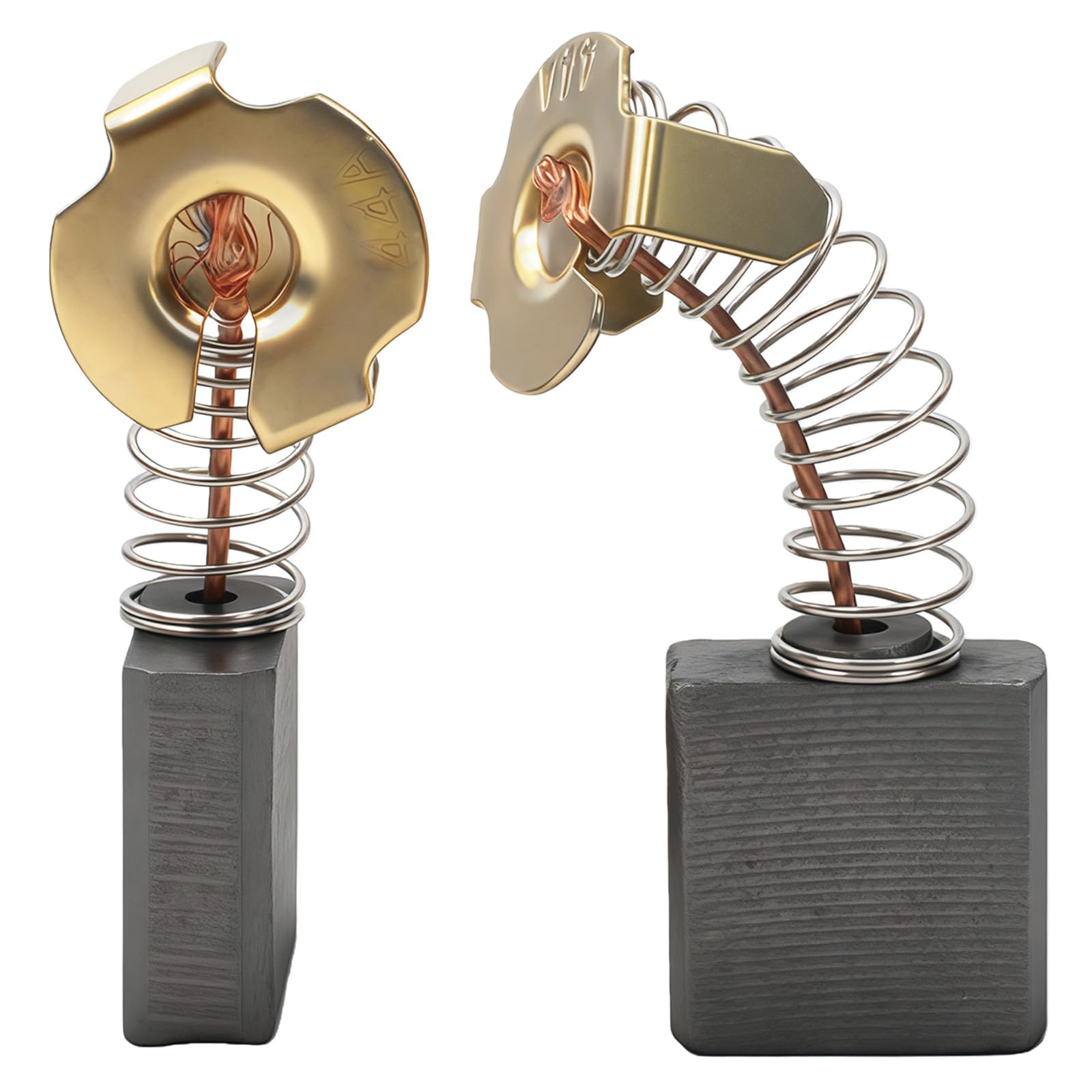 Photo 1 of 2 Pack 5140011-85 Carbon Motor Brushes Compatible with DeWALT DW733 DW734 DW735 DW735X, Also Compatible with Black & Decker BT2500 FS2500TS and Delta 33-050 33-055, Replaces 286032-00