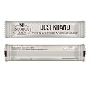 Dhampur Green Desi Khand Sugar Sachets 200 pieces 5g each (1Kg) | Natural Unrefined Khandsari Sugar | Healthy Alternative to White Khand Sugar | Single Serve Sachets for Tea & Coffee | Ideal for Hotels, Cafes & Offices gallery image