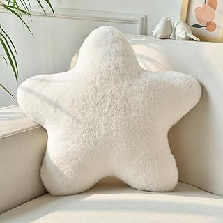 Xiashrk Star Pillow, Decorative Throw Pillows for Bed Couch, 15