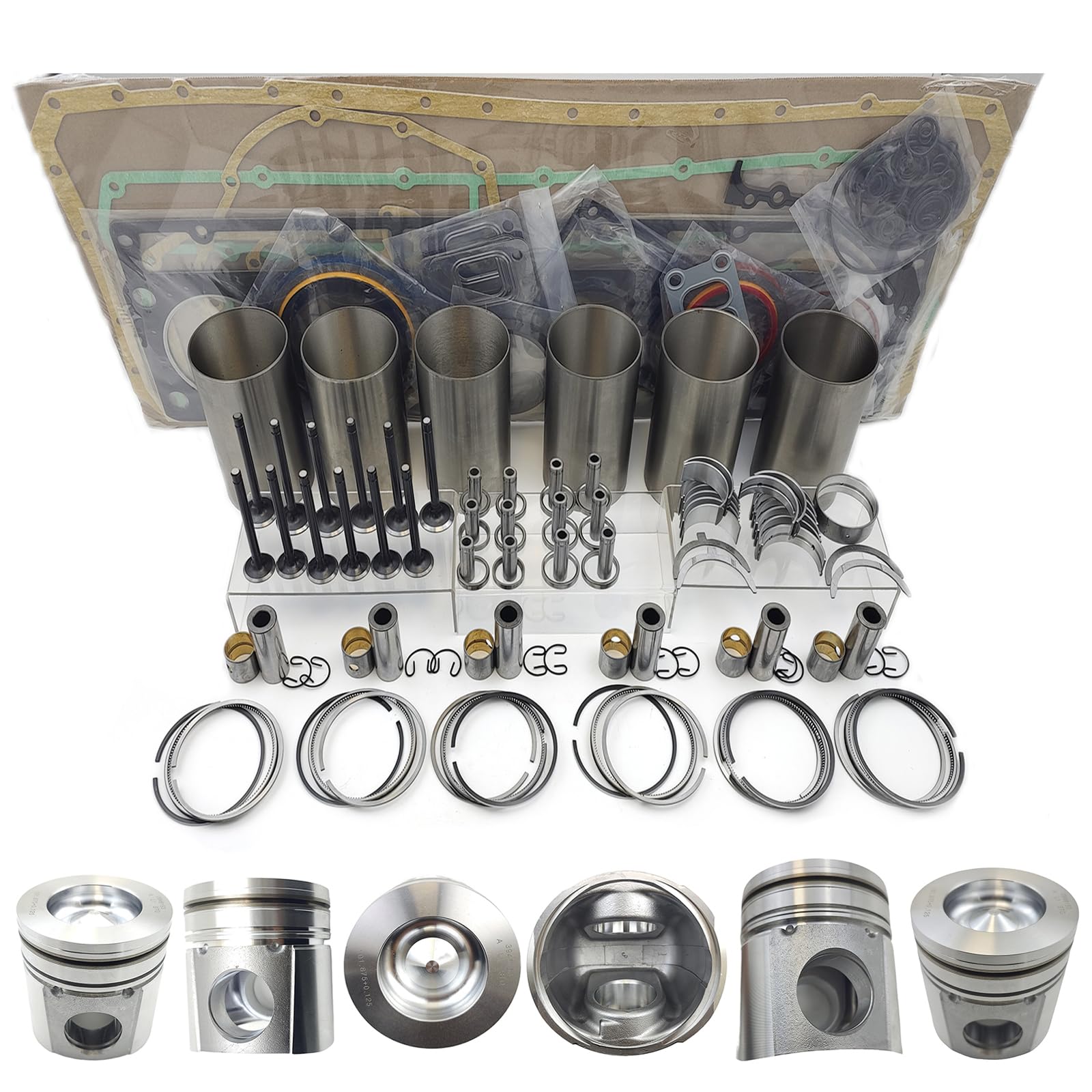 ISB5.9 Engine Overhaul Rebuild Kit FOR Cummins ISB5.9 24 Valves Direct Injection Engine
