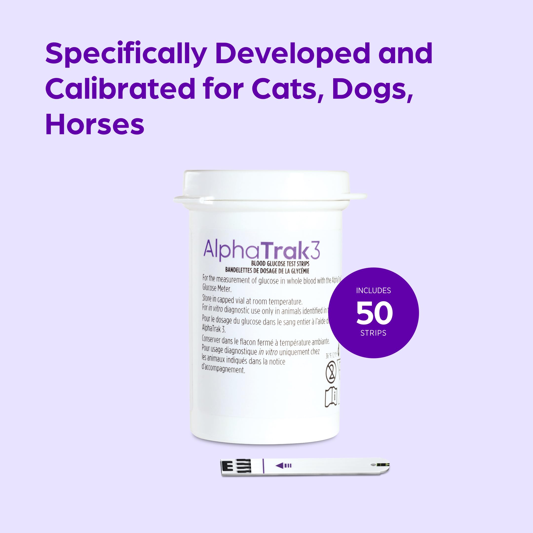 Amazon.com: AlphaTrak 3 Test Strips for Use with AT3 Blood Glucose