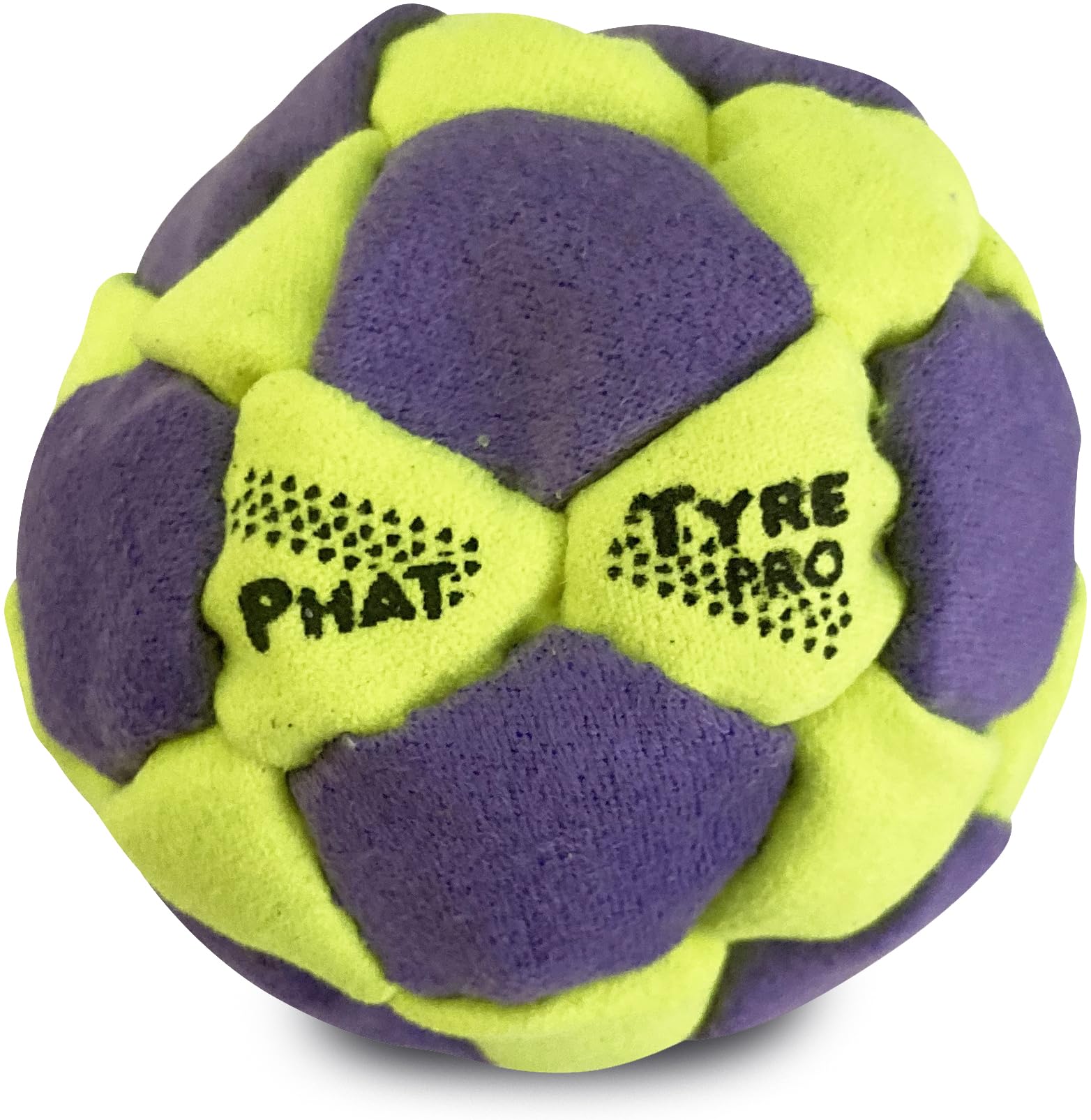 DIRTBAG PT Pro 32 Panel Footbag, Flying Clipper Original Design, Steel Pellet Filled for Maximum Control Handsewn