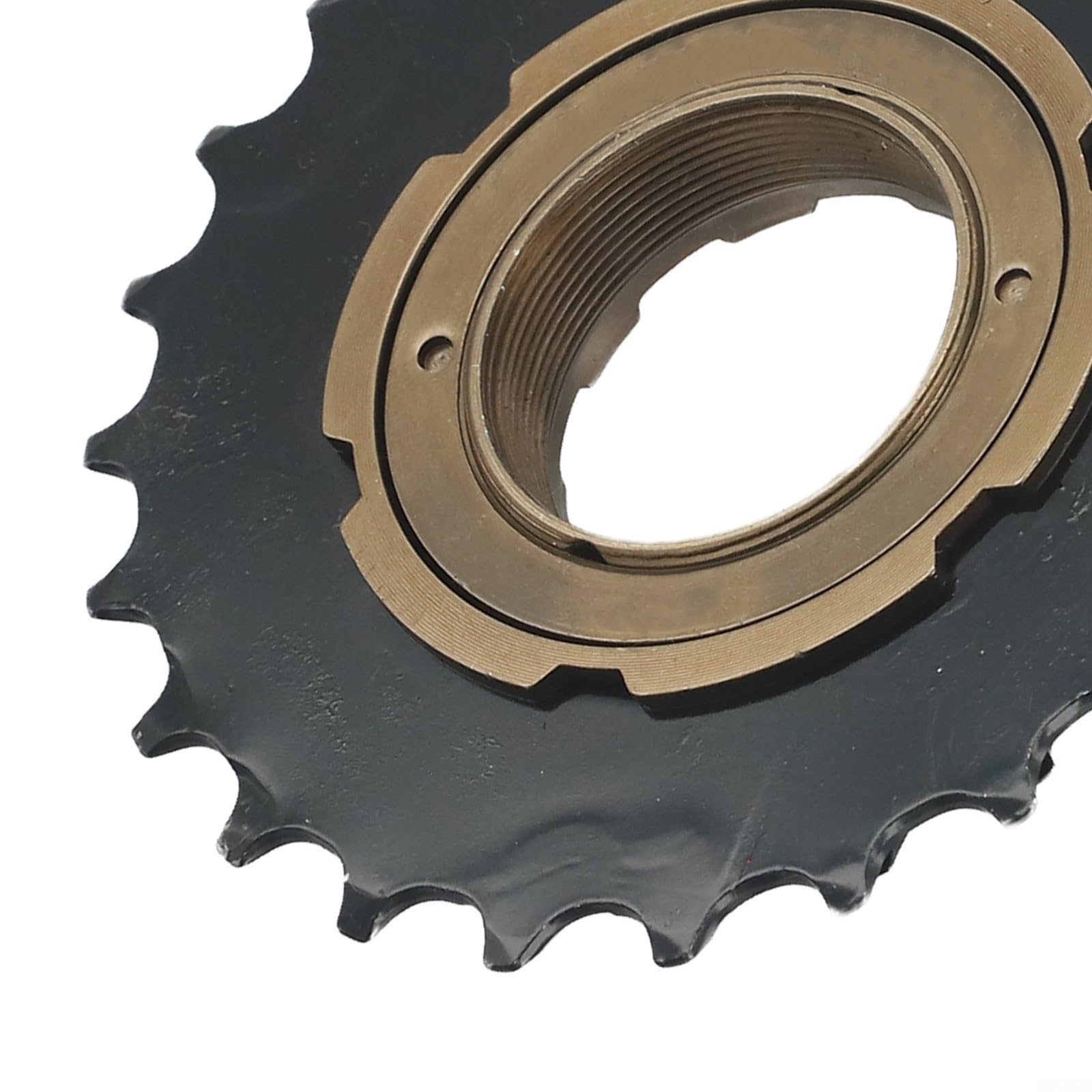 Yhenlovtt Ruota libera per bicicletta a 3 velocità, pignone in acciaio forgiato a freddo, rapporto di trasmissione 18-21-24T, innesto a 3 artigli, filettatura britannica B1.375 x 24 per riparazione