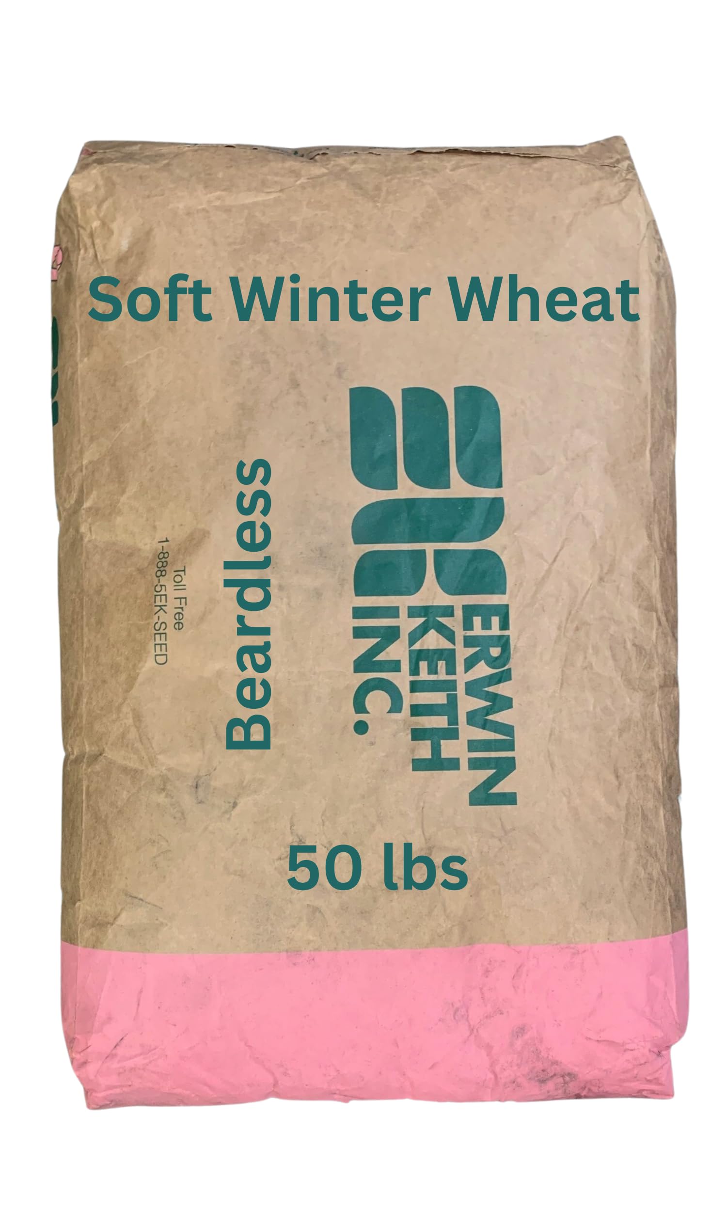 Beardless Soft Winter Wheat Field Seed – Premium 50lb Bag for High-Yield Crops, Cover Crops, & Livestock Forage
