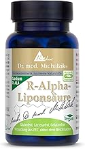 R-Alpha-Liponsäure nach Dr. med. Michalzik, wichtige körpereigene Substanz, 200 mg reine R-Alpha-Liponsäure je Kapsel - ohne Zusatzstoffe, 60 vegane Kapseln