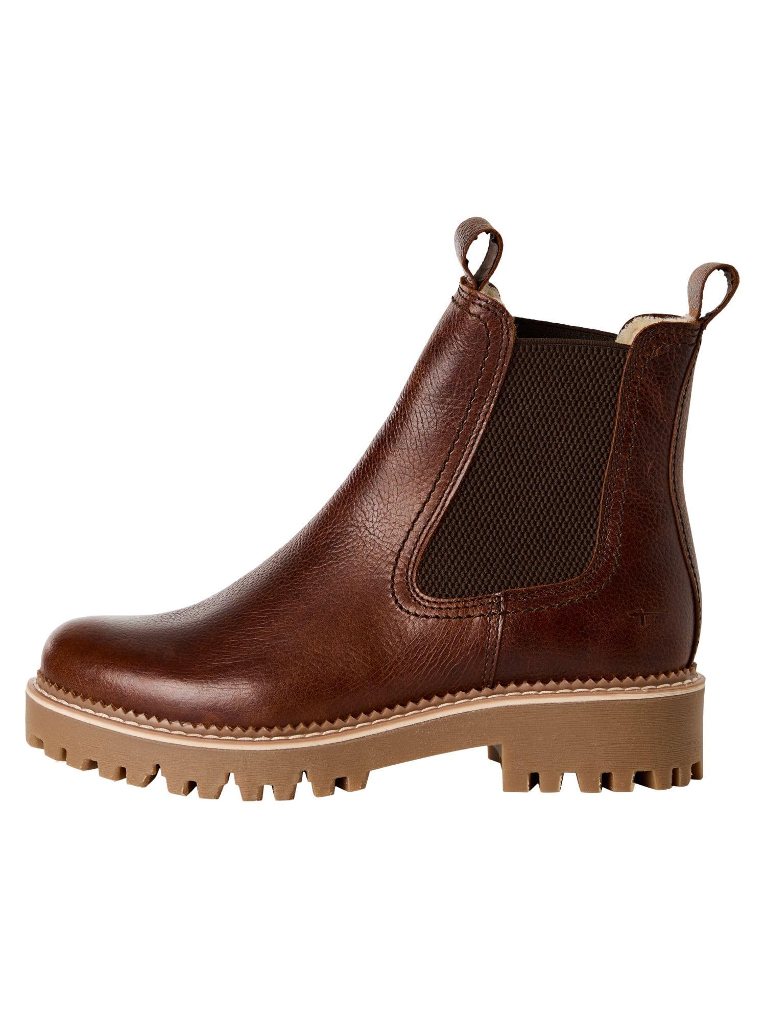 Tamaris Chelsea Boots Black Leather schwarz
