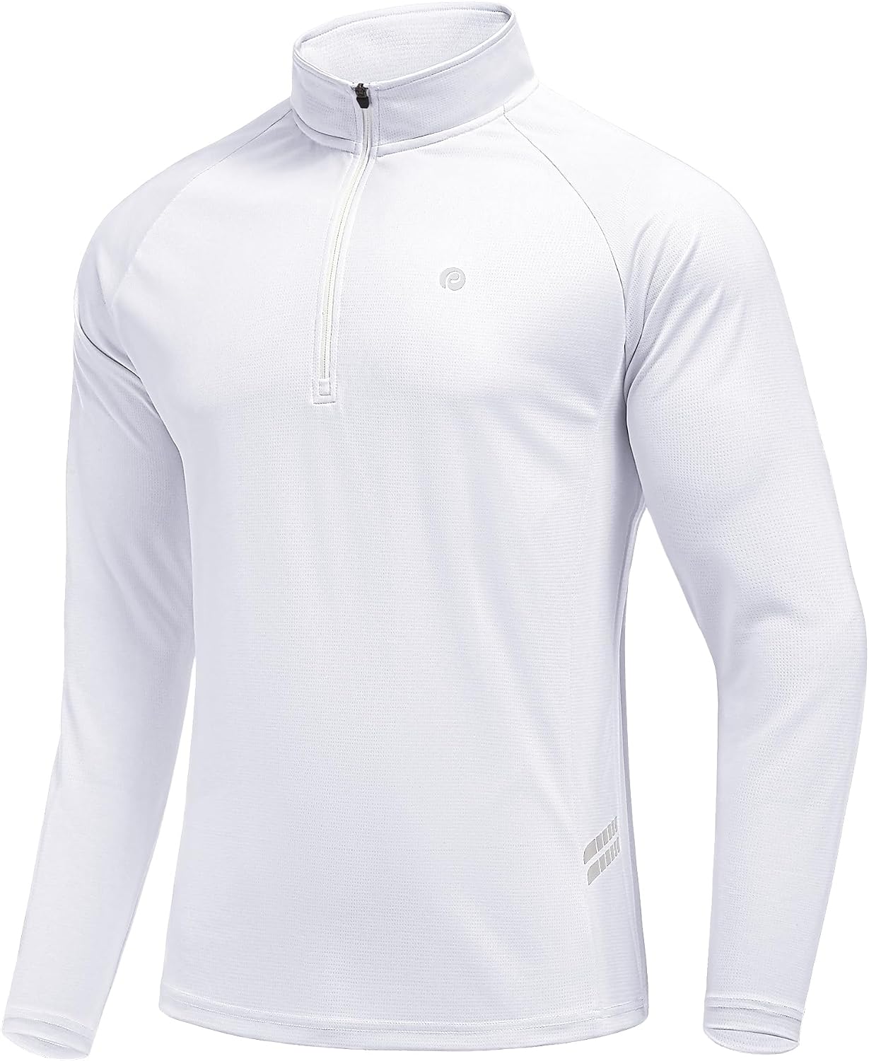 PINSPARK Men's 1/4 Zip Pullover Quarter Zip Athletic Golf Shirts