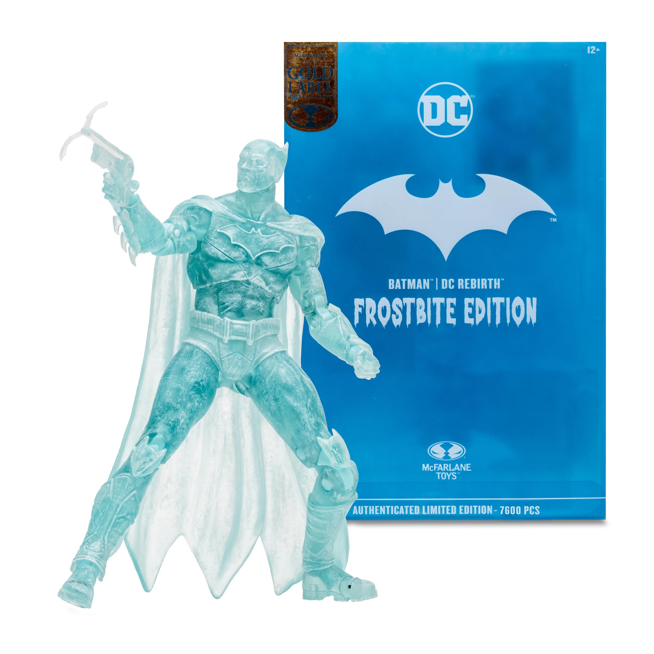 DC Multiverse Figurine Batman (DC Rebirth) Frostbite Edition (Gold Label) 18 cm, Negro, 18