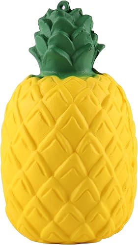 Miniatura 7 de Anboor Juguete suave para aliviar el estrés de 6.3 pulgadas, diseño de piña de levantamiento lento Kawaii para niños y adultos