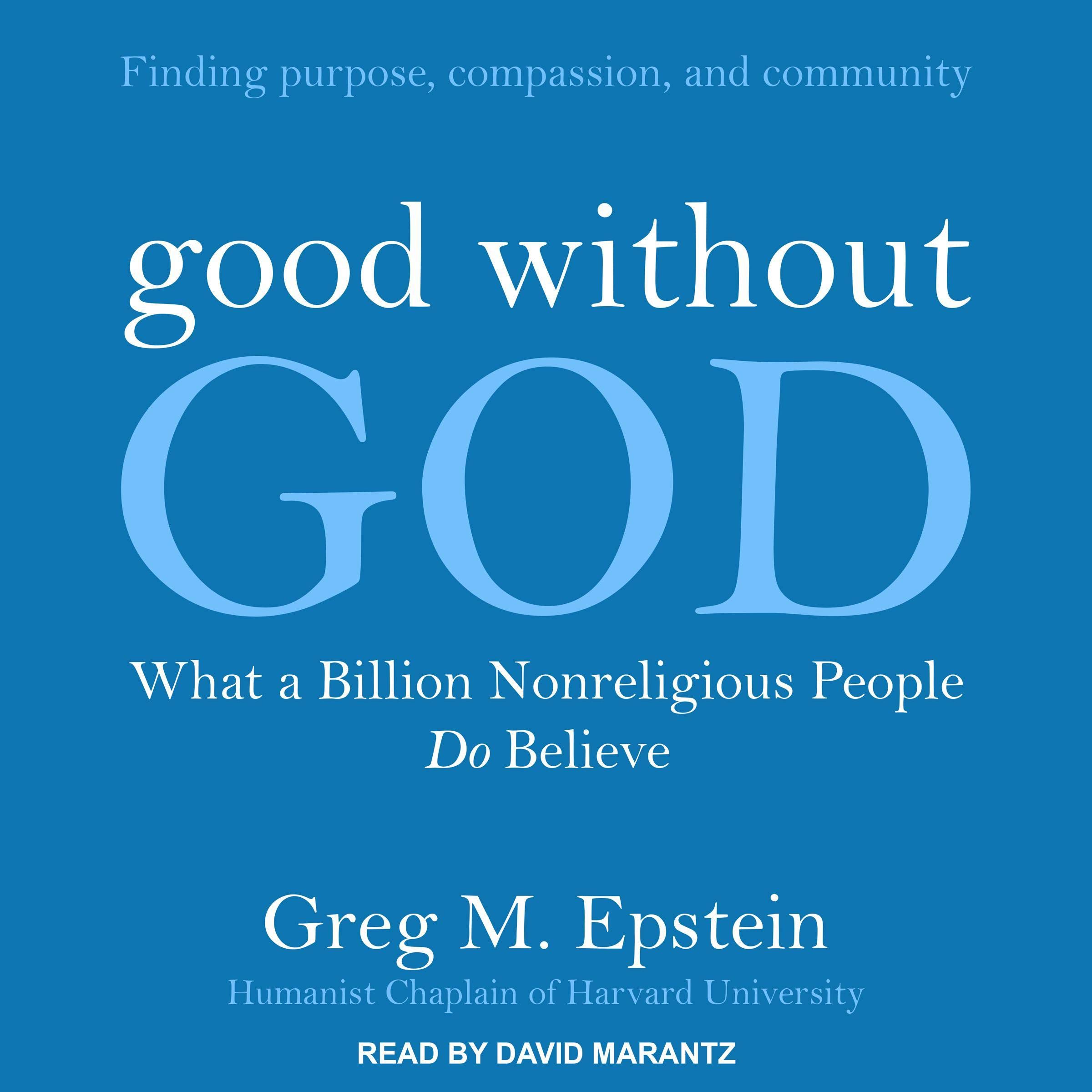 Cover art for Good Without God