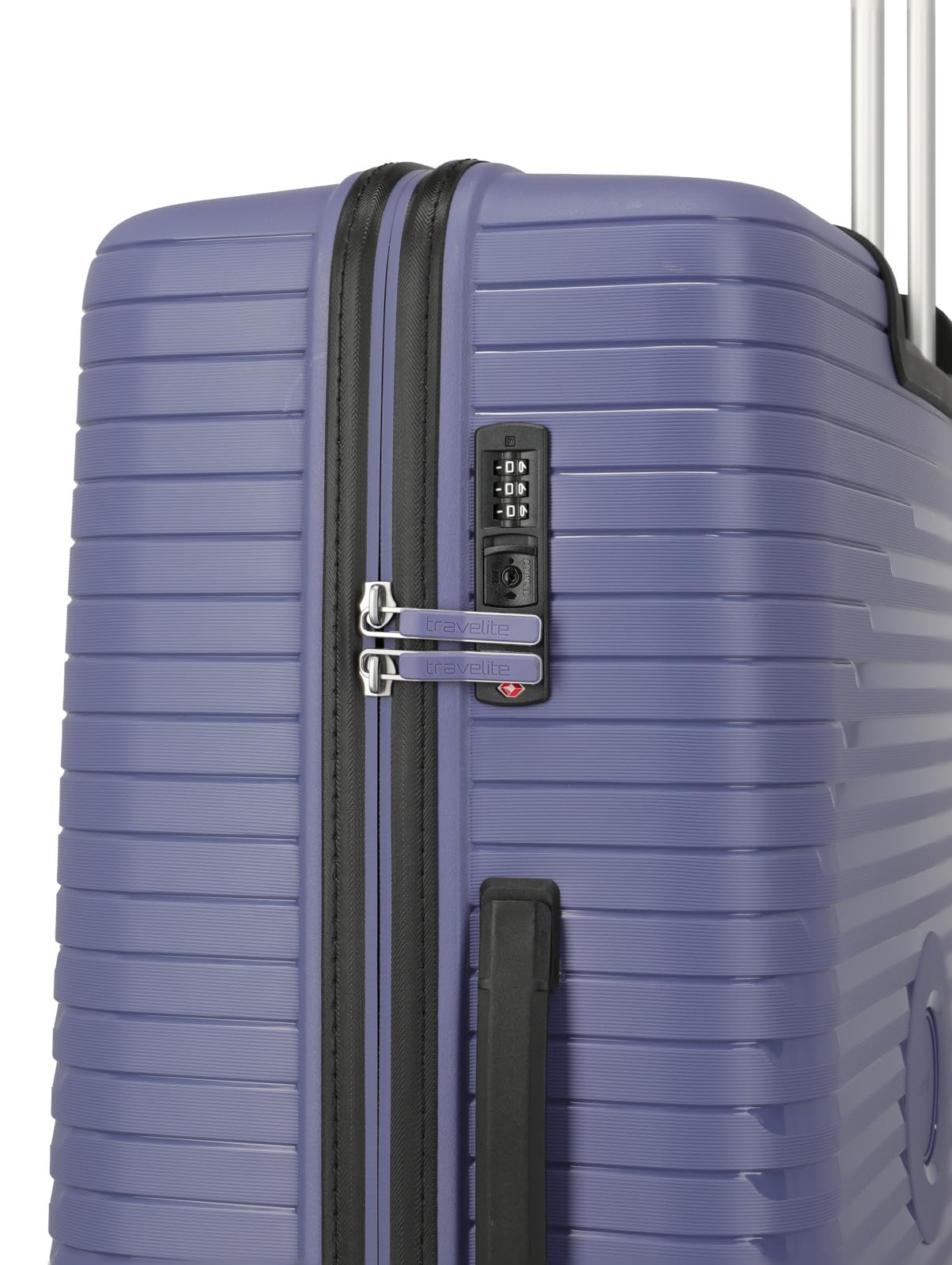 travelite valigia a guscio rigido, 4 ruote, ORBITA, trolley con guscio infrangibile e pratico divisorio interno, chiusura TSA, 55 cm, 37 litri