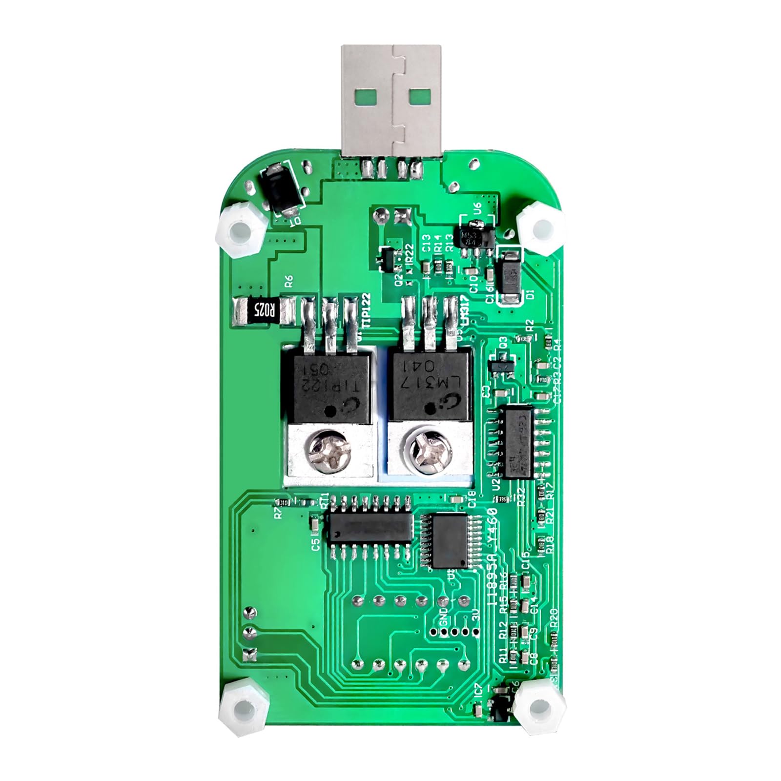 LED Display USB Load Tester 4A Constant Current Discharge USB Multimeter Tester for Chargers Adapters Compatibility Testing Digital Potential Current Meter