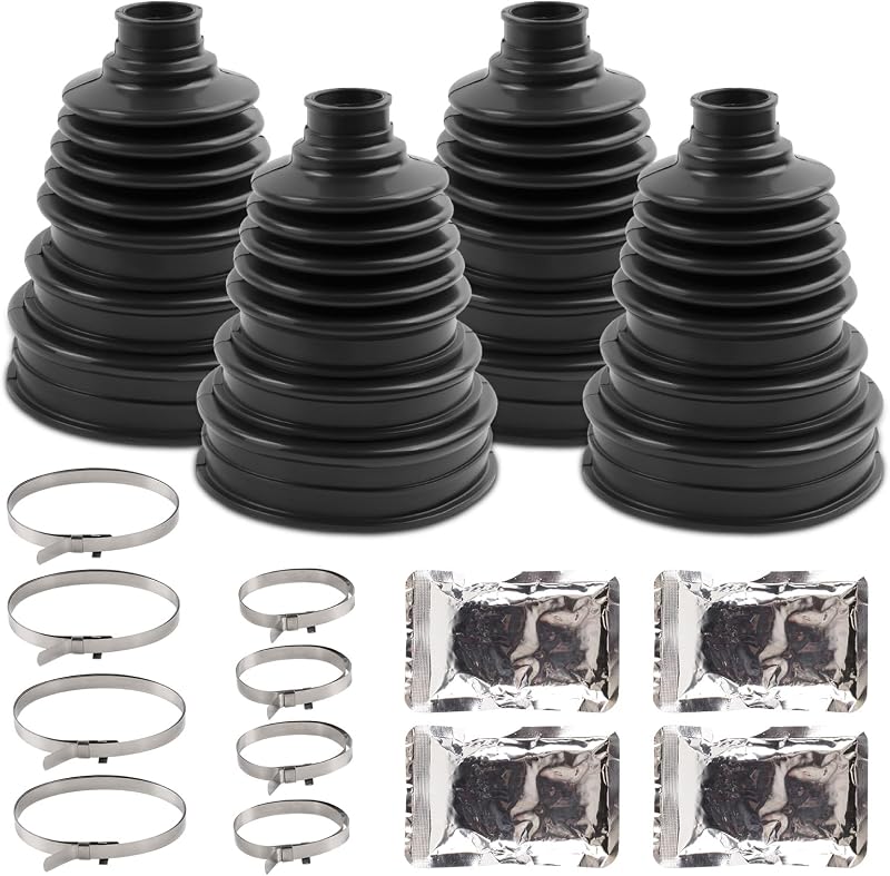 Kit de reparo da coifa da junta homocinética Pnkauto para carros, SUVs e caminhões – 4 unidades