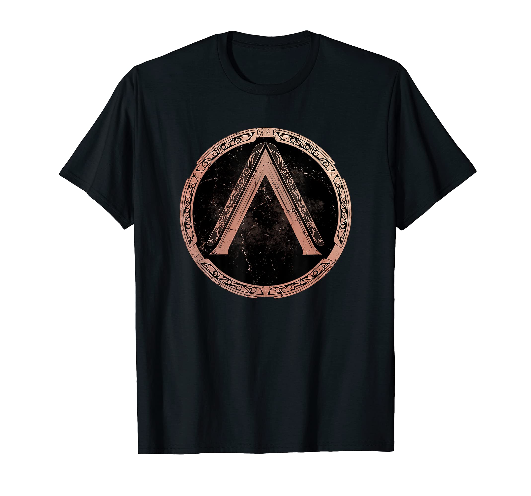 Spartan Lambda Symbol Shield T-ShirtOEKO-TEX STANDARD 100