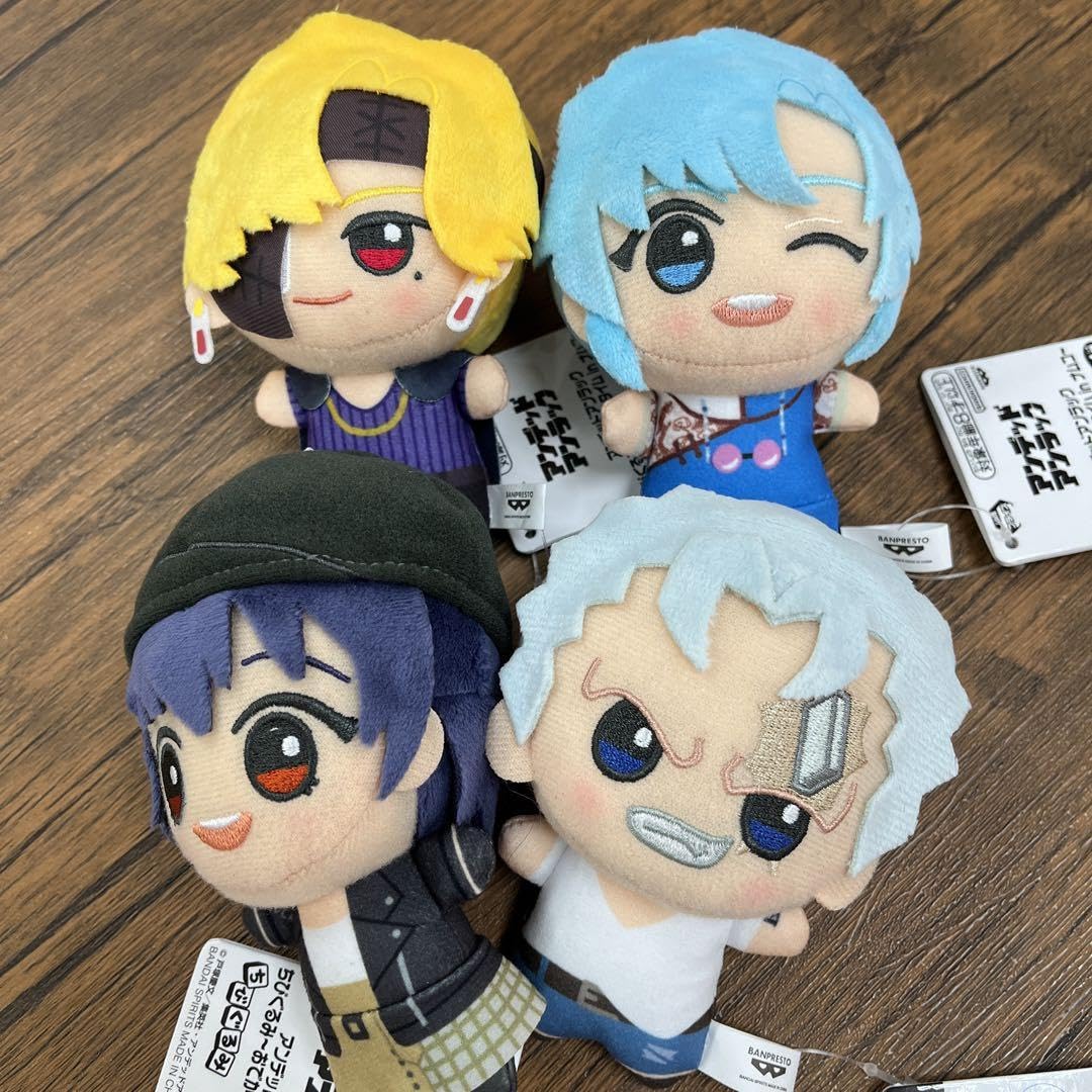 アンデッドアンラック☆ちびぐるみ☆おでかけタイム☆4個まとめて