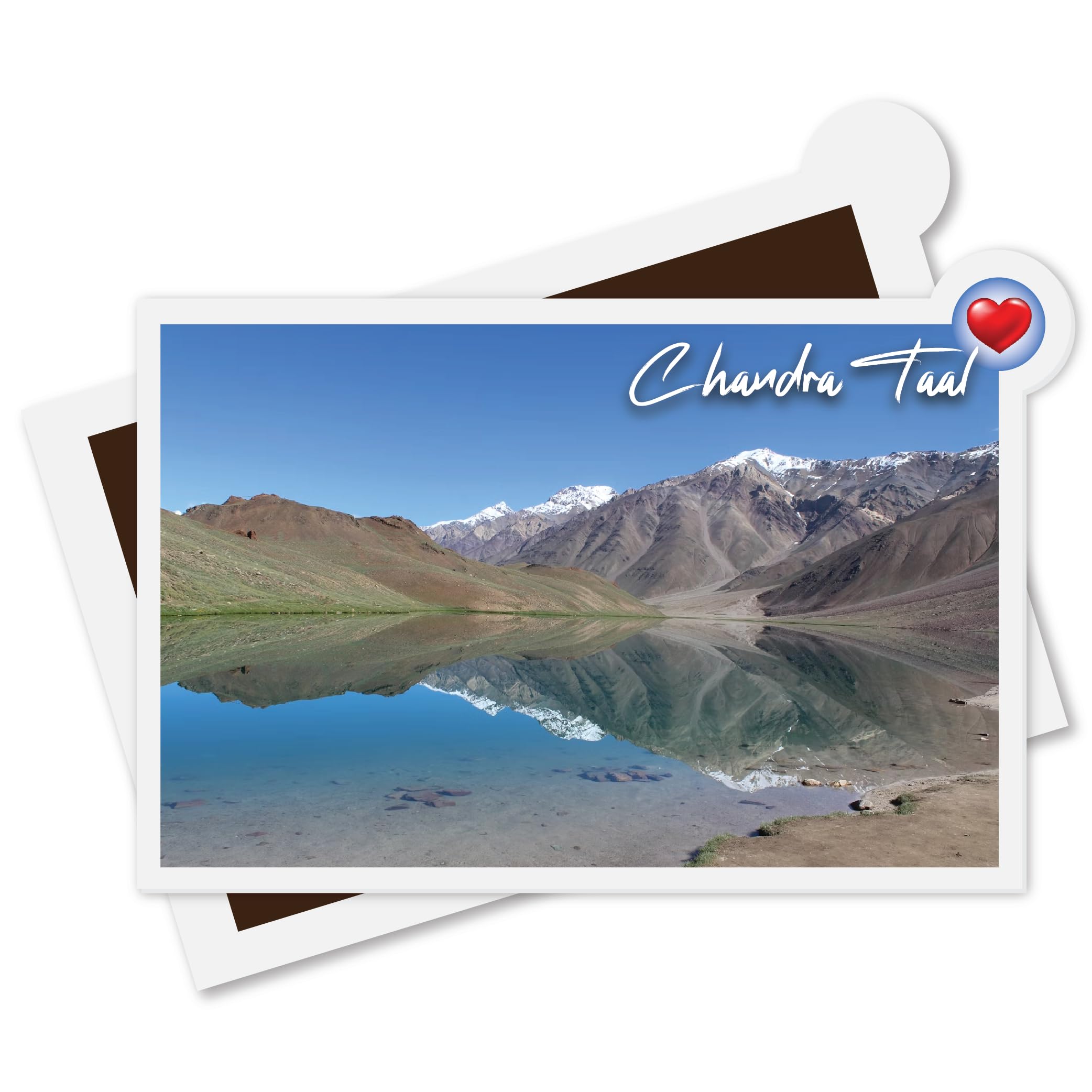 Connect & Collect Chandra Taal Memorable Acrylic Fridge Magnet | 3x2 Inches, 3mm Thick | Glossy Finish | Travel Souvenir for Nature Lovers | Metal Lockers, PC Cabinets, Almirah, Fridge | Pack of 1-image-20