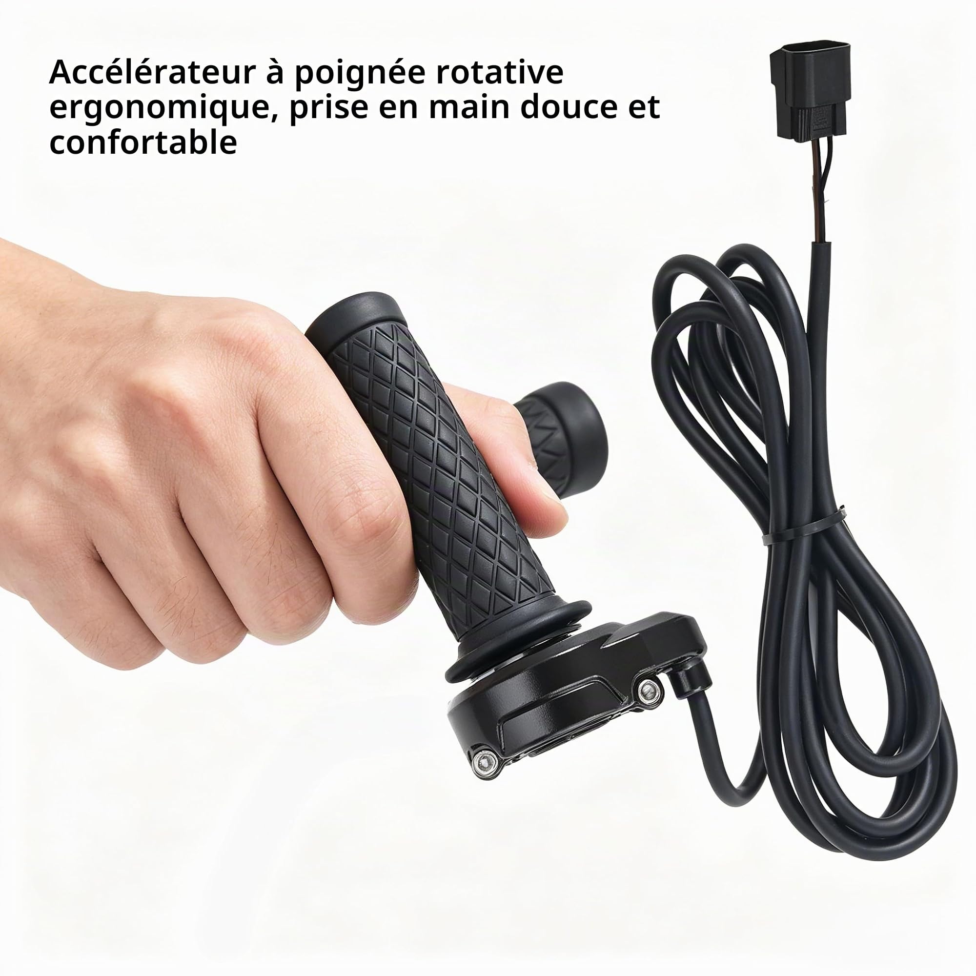 Batterie 72V 26Ah pour Moteur dans Le Moyeu 48V-72V 3000W, Roue Arrière 20"-29", avec Contrôleur à Onde Sinusoïdale 60A, Patte de Dérailleur 135mm (Arrière 27.5 Pouces, Ampères-Heures, 26)