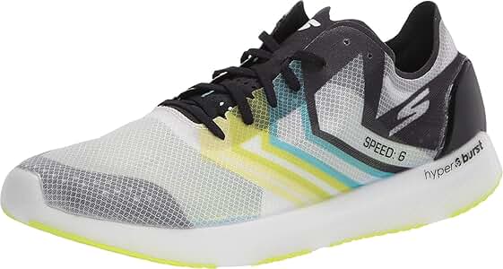 シューズ SKECHERS - skechers go meb speed6 27.0 Skechers Unisex-Adult Go MEB Speed 6 Sneaker, White/Lime, 8