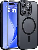 Vista 49 de FNTCASE - Funda para iPhone 15, iPhone 14 y iPhone 13, magnética, translúcida, fina y antigolpes, protección de grado militar, resistente a caídas