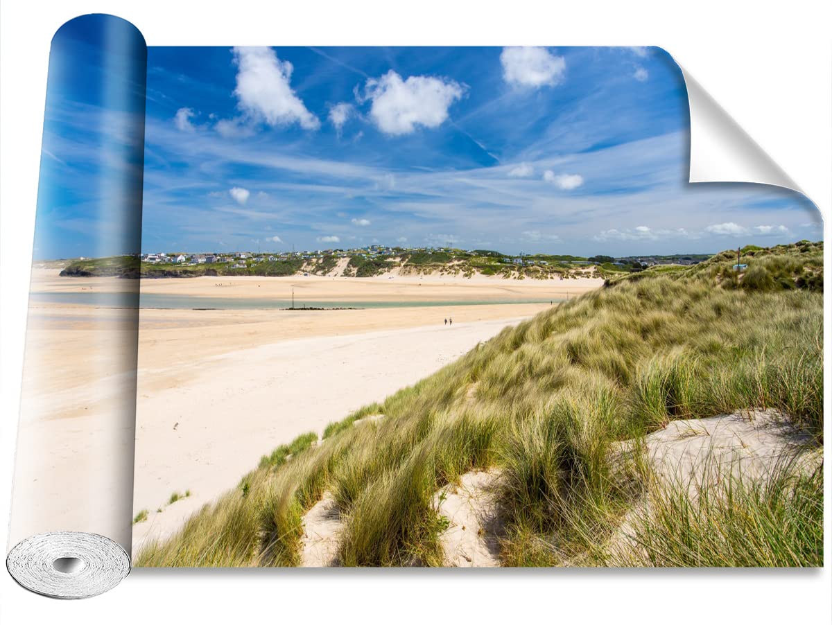 Décoration murale camouflage papier peint dunes beach Tulup