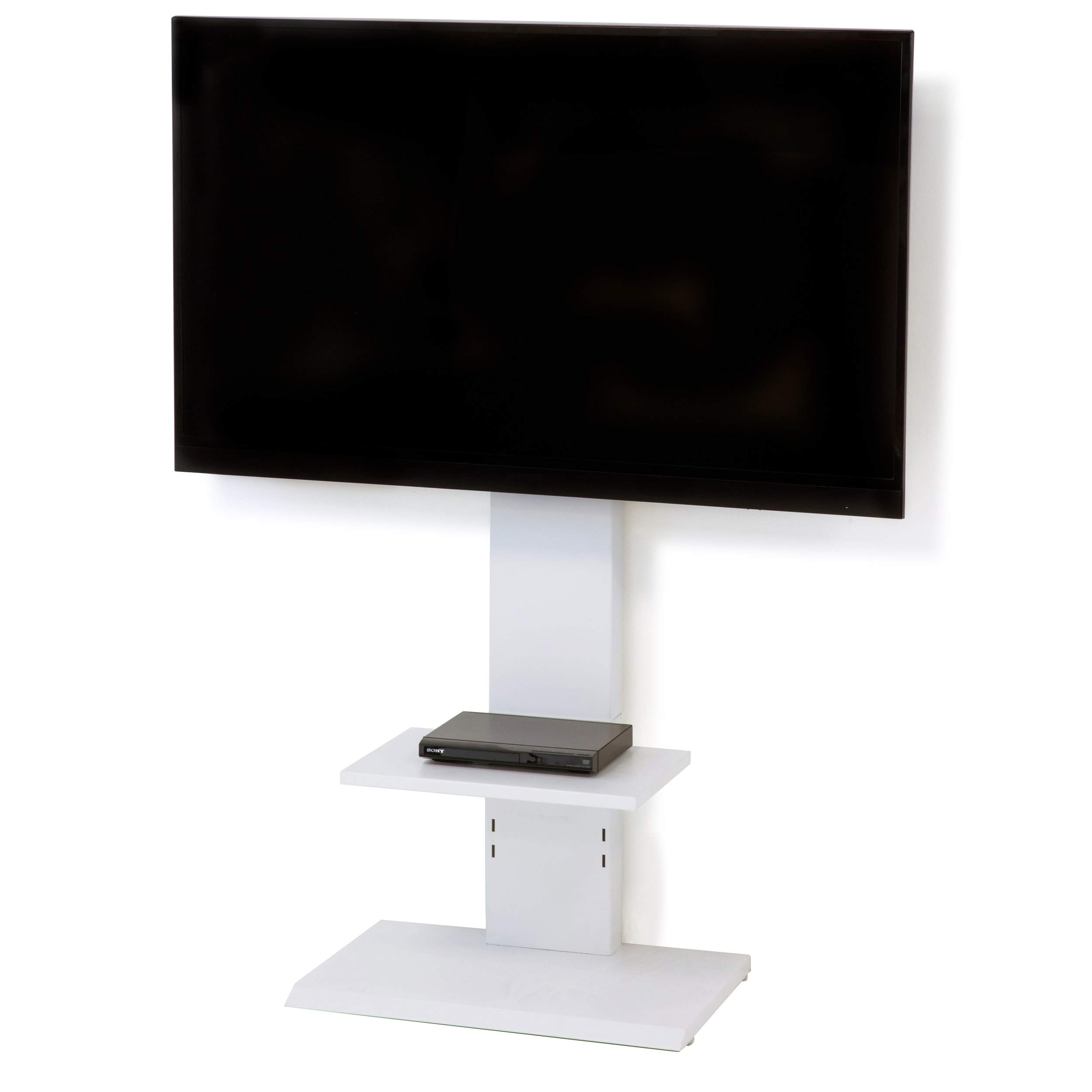 Amazon｜クロシオ テレビ台 テレビスタンド ホワイト 60×40×104.5