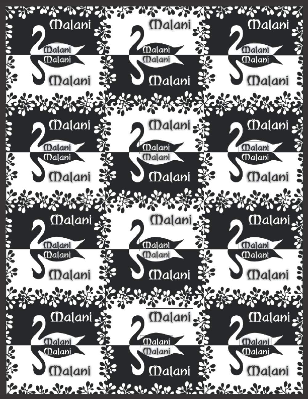 MALANI: Beautiful Malani Present - Perfect Personalized Malani Gift (Malani Notebook / Malani Journal)