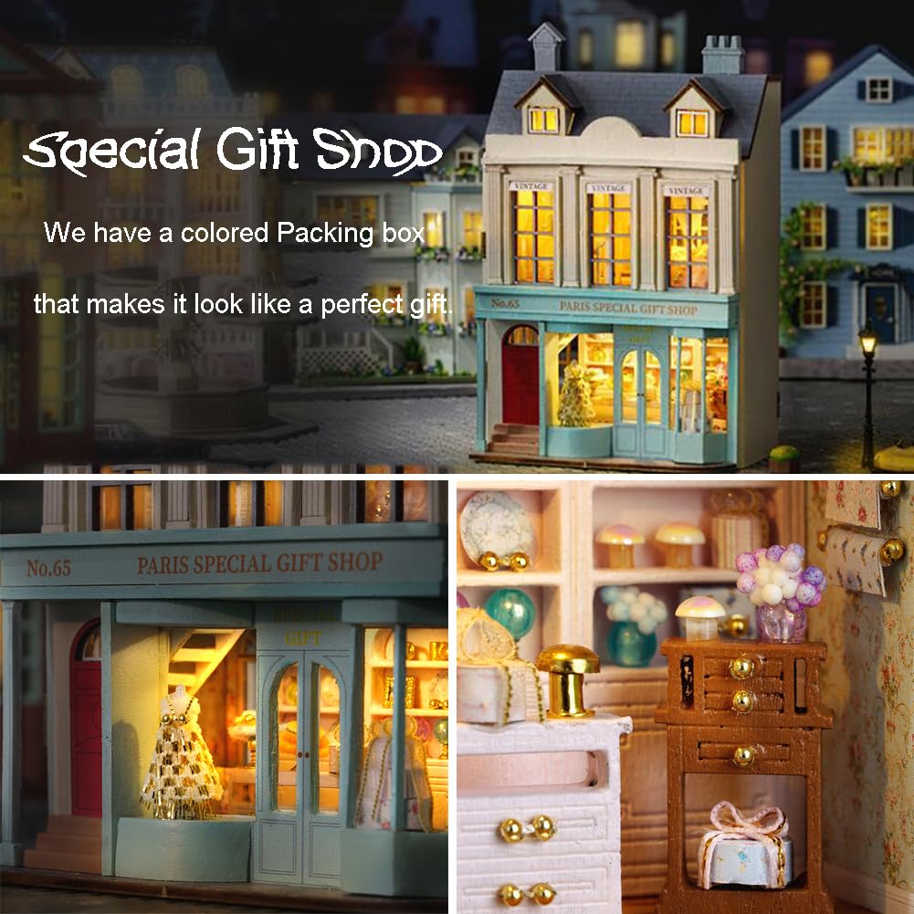 Kit Fai Da Te In Miniatura Per Casa Delle Bambole In Scala 1:24, Mini - Foto 9