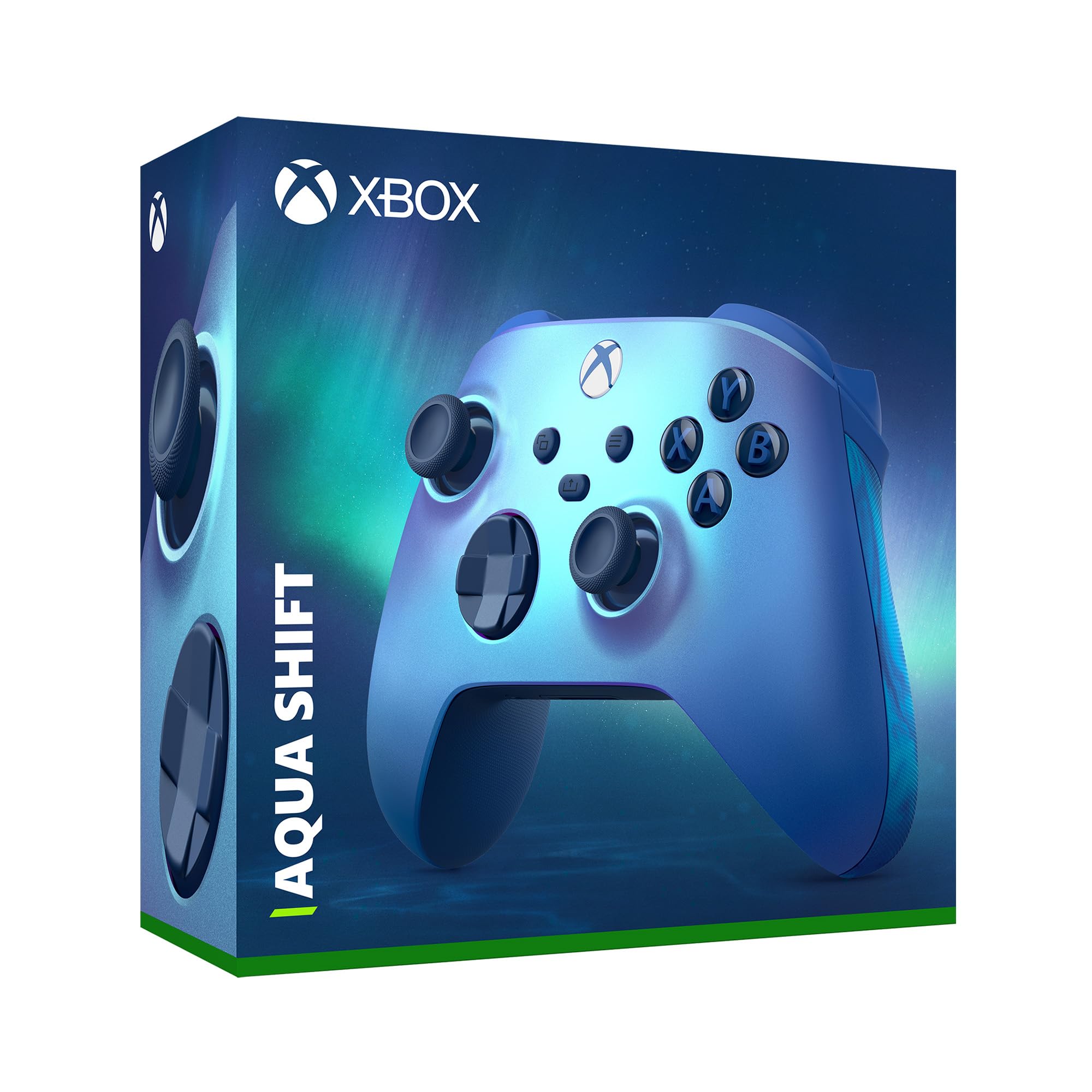 Xbox Wireless Controller Aqua Shift Special Edition para Xbox Series X|S, Xbox One, Windows 10/11, iOS y Android