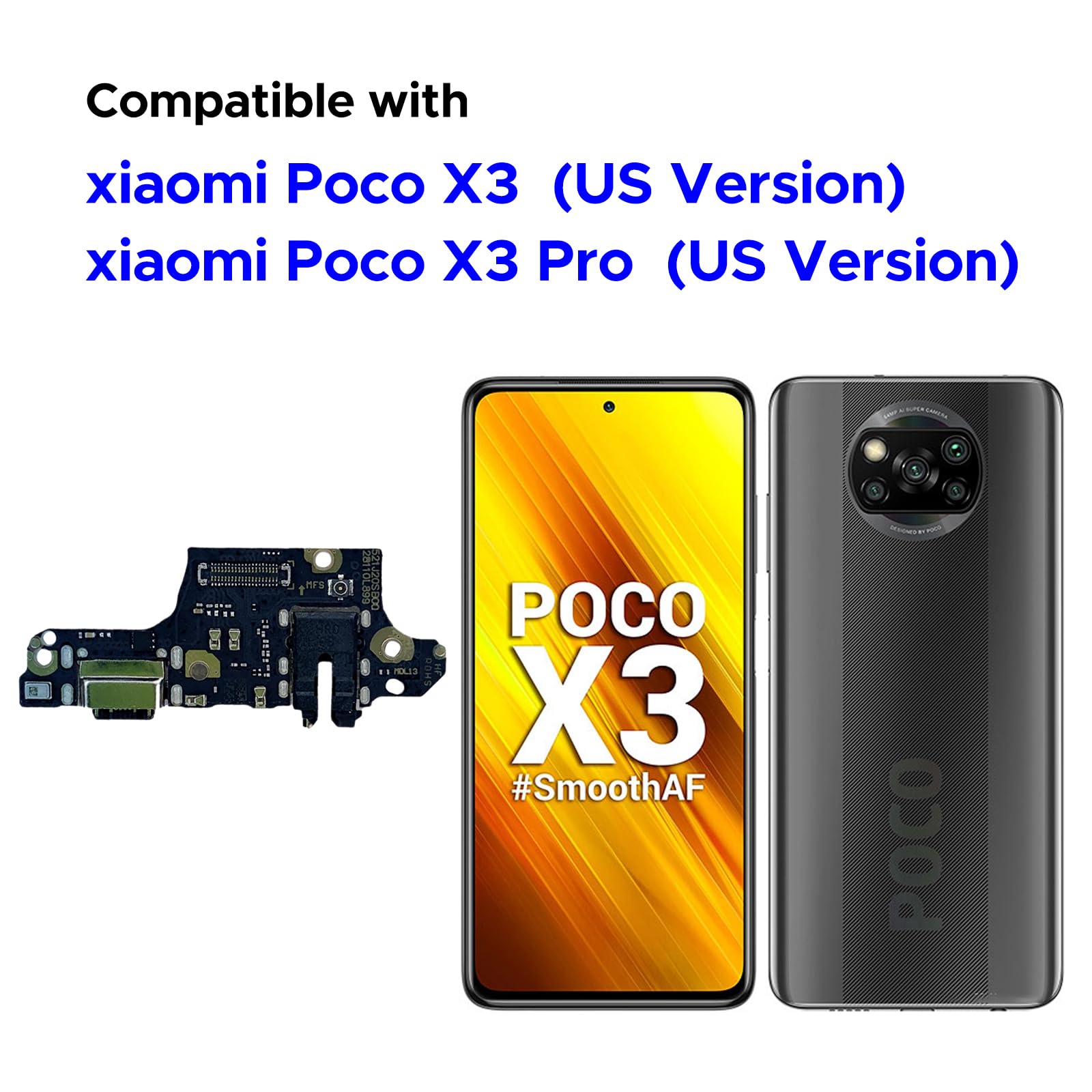 POCO X3 Pro 本体 充電器付き Amazon | Xiaomi Poco X3Pro用の高速充電付きUSB充電ポート