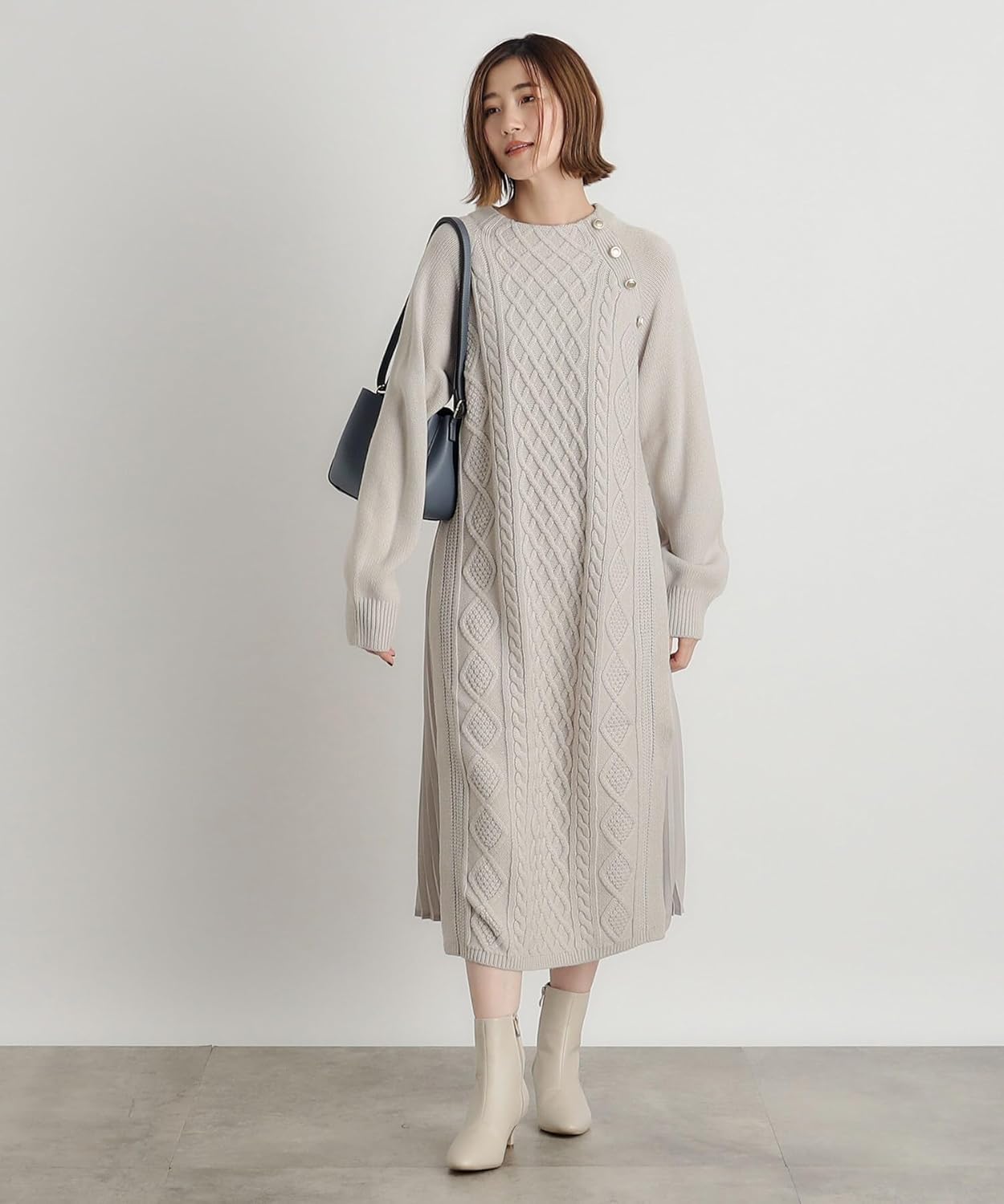 今日削除❗美品　希少　 リズリサ ボルドー　ニット ワンピース 今日削除❗美品希少 リズリサ ボルドーニット ワンピース