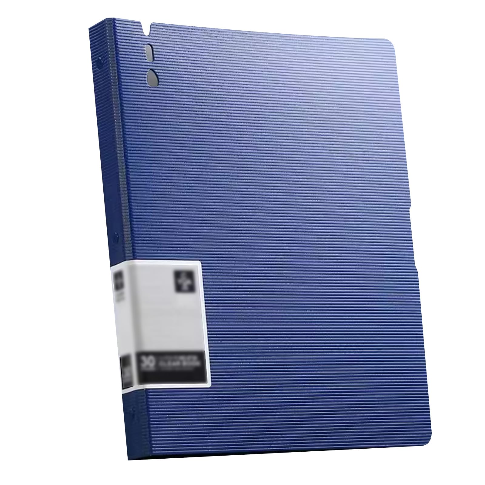 Portfolio-Ordner A4 Sichtmappen Taschen Sichtbuch Präsentationsmappe Dokumentenablage Einzelmappe Projektmappe 80 Seiten/Rot(Blue)