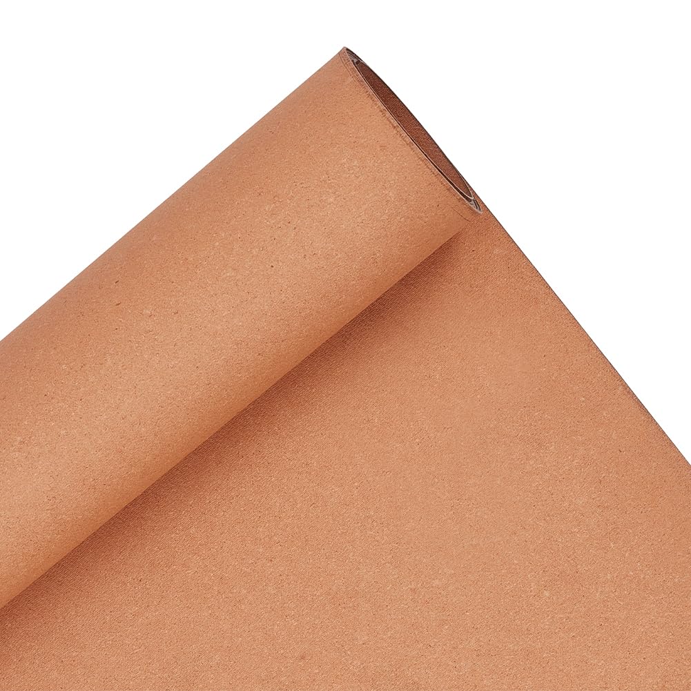 BENECREAT Rouleau de raidisseur en Cuir 150x35cm, Rouleau de raidisseur pour Sac 0.8mm d'épaisseur, Feuille de Renfort en Cuir pour la Couture de doublures de Sac à Main Sacoche Sac à Dos