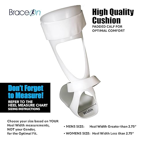 Miniatura 5 de AFO, soporte de pie sueco, estabilizador de pie, moldeable, recortable, polietileno ligero.