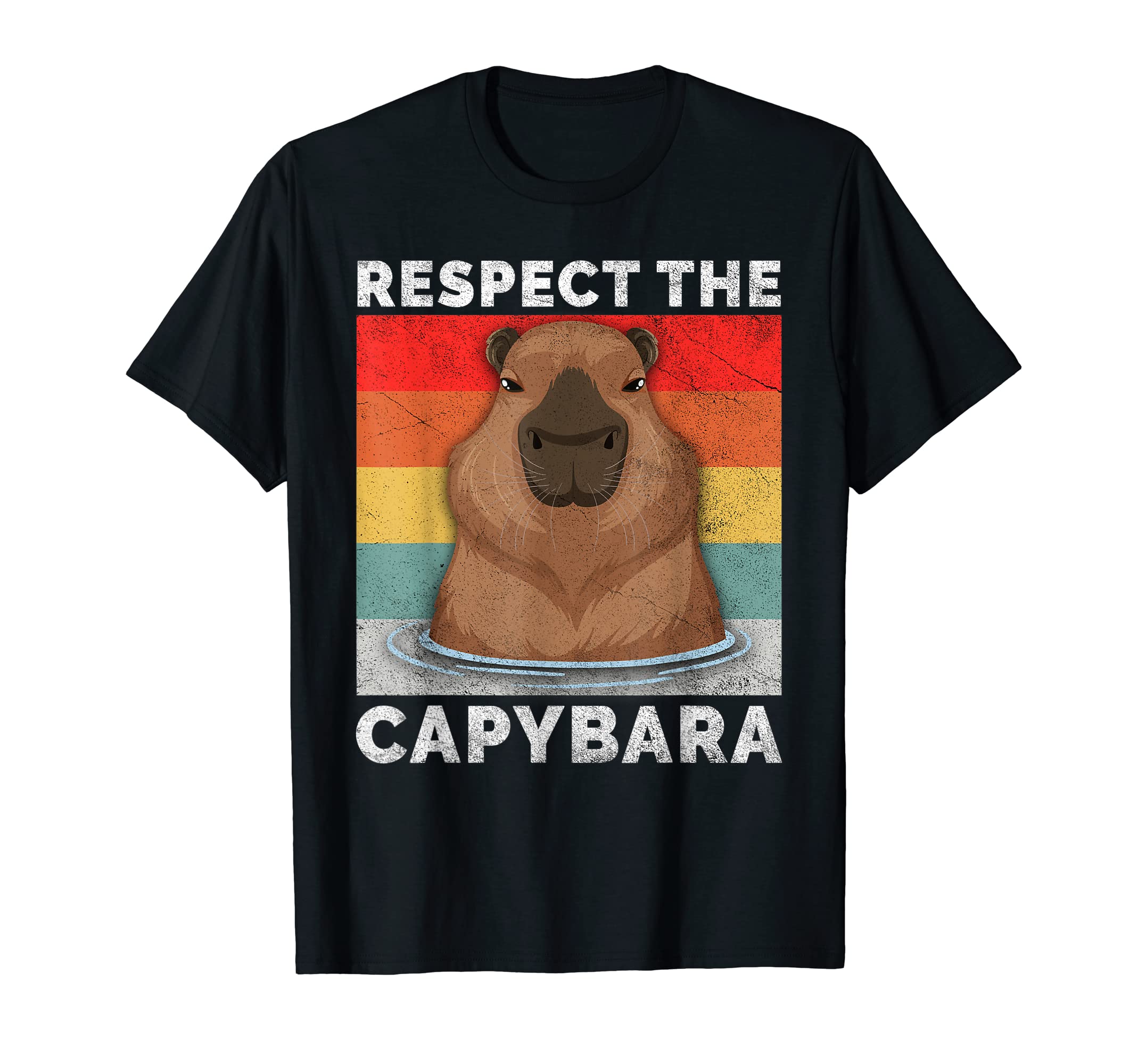 Retro Vintage Ok I Pull Up Funny Capybara RodentOk I Pull Up Capybara Funny Rodent Cute Capibara Dank Meme T-ShirtOEKO-TEX STANDARD 100